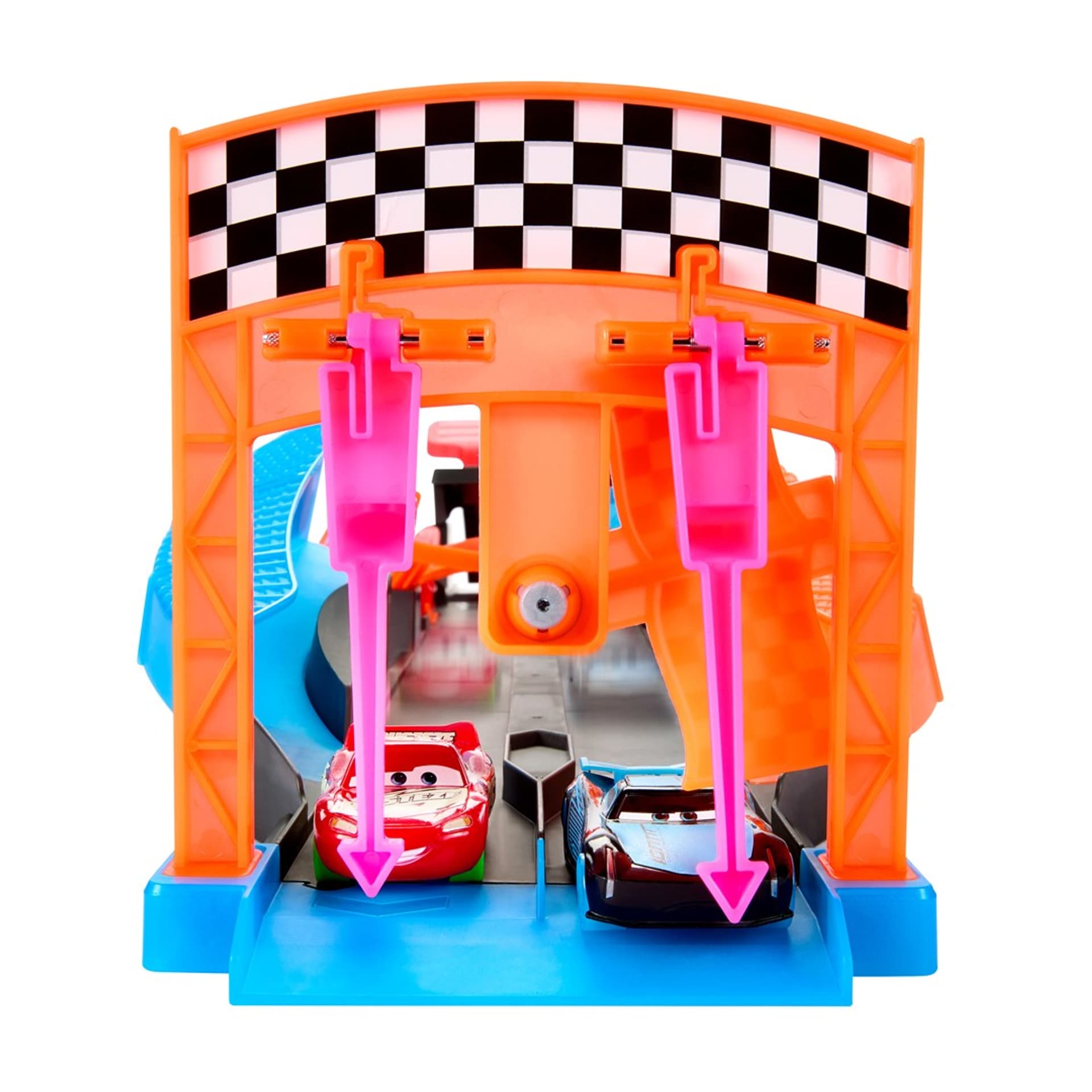 

Cars Auta Glow Racers Nocny wyścig Tor świecący w ciemności Zestaw HPD80