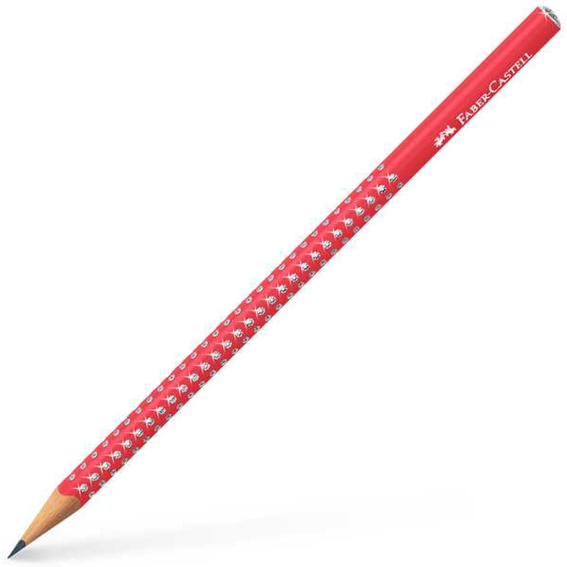

Ołówek SPARKLY PEARLY czerwony 118240 FABER CASTELL