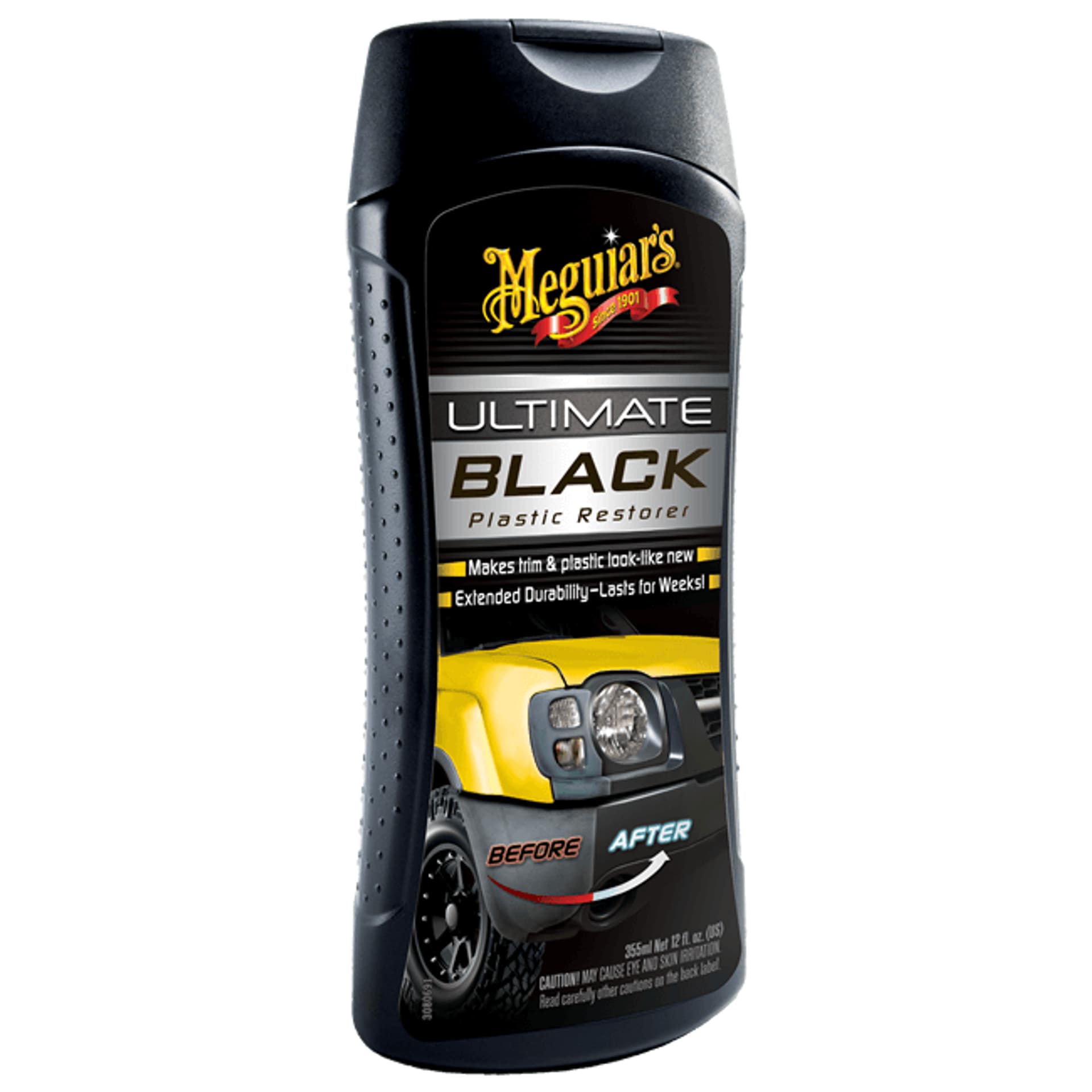 

Meguiar's Ultimate Black Plastic Restorer 355ml - środek do pielęgnacji plastików zewnętrznych