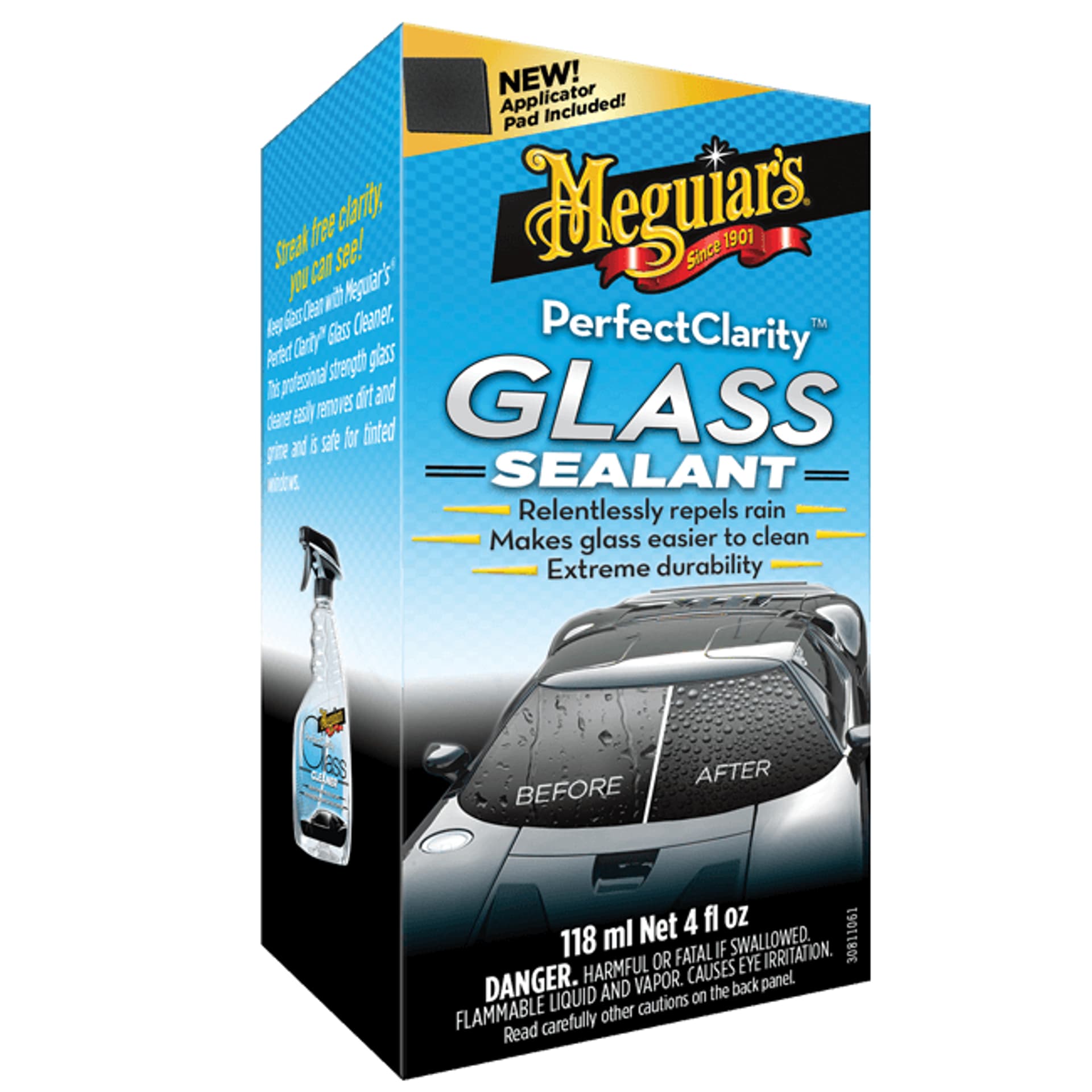 

Meguiar's Perfect Clarity Glass Sealant 118ml - niewidzialna wycieraczka