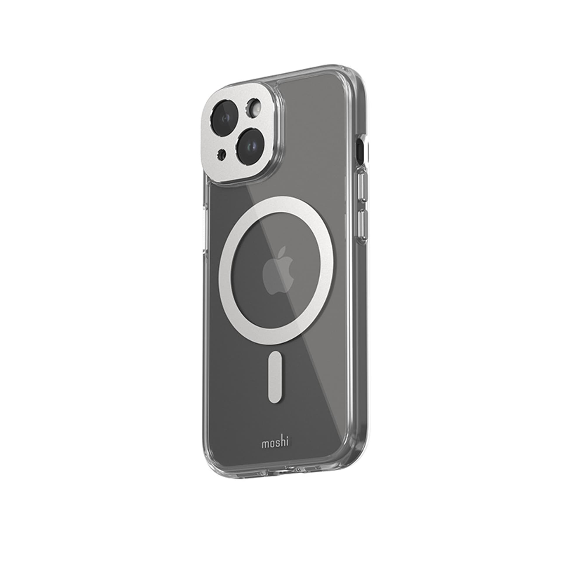 

Moshi iGlaze MagSafe - Etui iPhone 15 (Luna Silver)