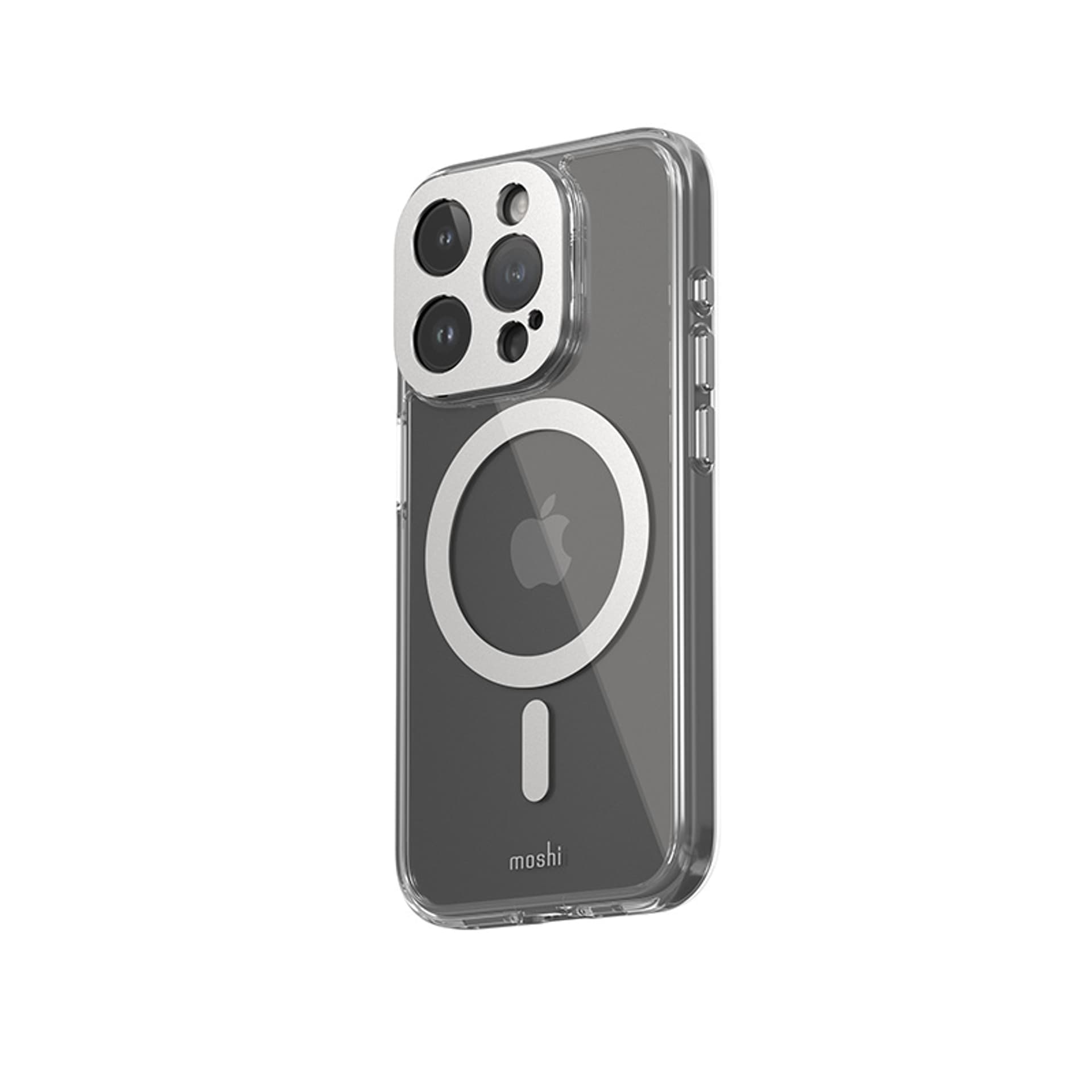 

Moshi iGlaze MagSafe - Etui iPhone 15 Pro (Luna Silver)