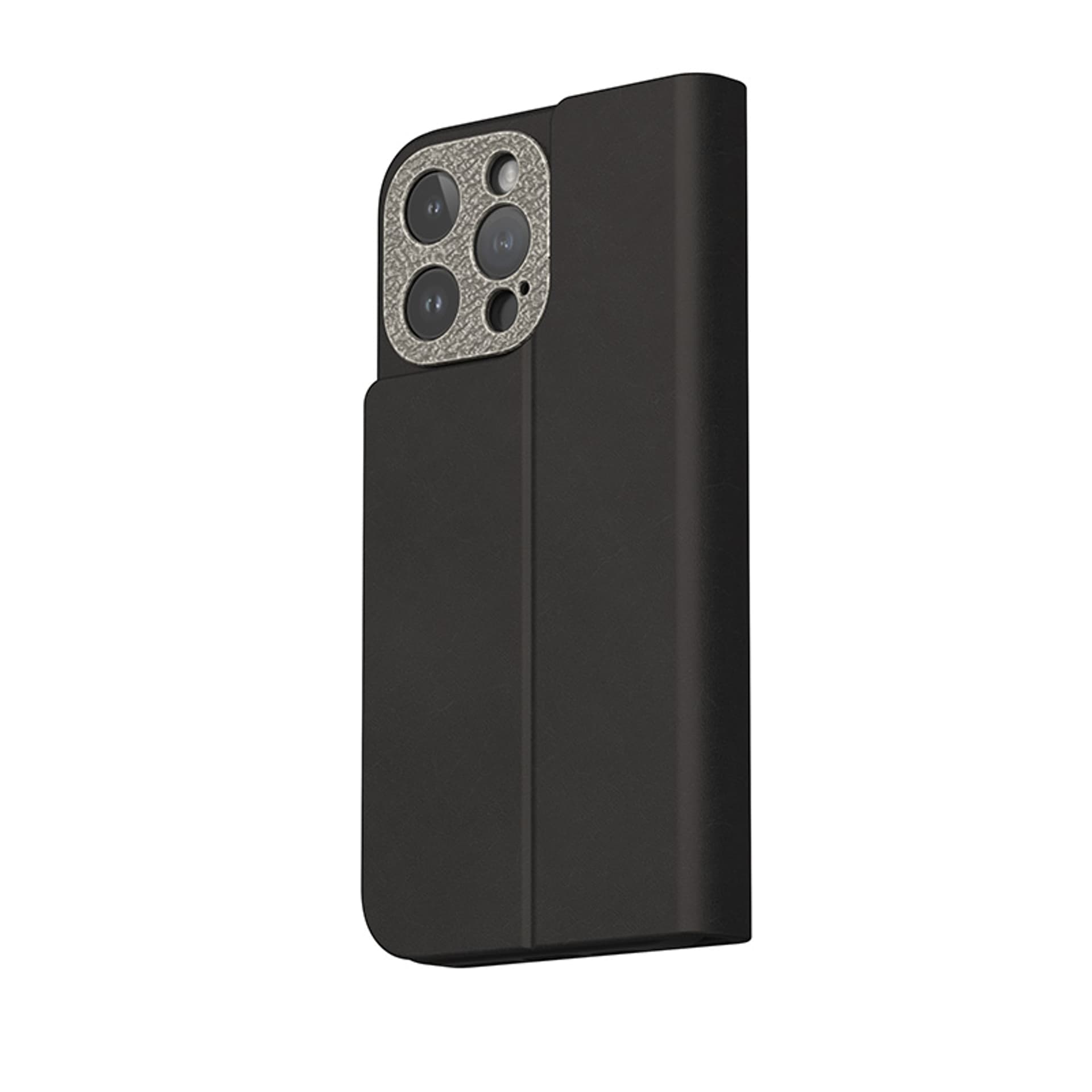 

Moshi Overture MagSafe - Skórzane etui 3w1 z klapką iPhone 15 Pro Max (Midnight Black)