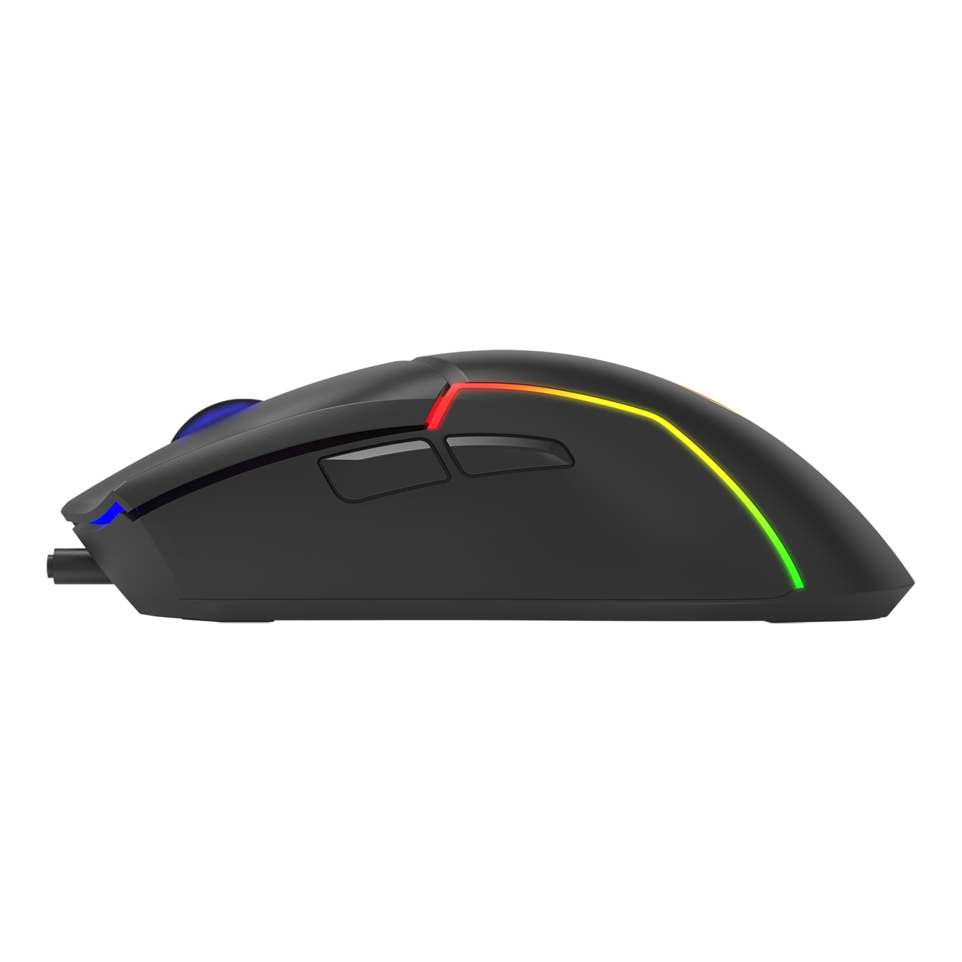 

Marvo Mysz M655, 12000DPI, optyczna, 7kl., przewodowa USB, czarna, do gry, podświetlona