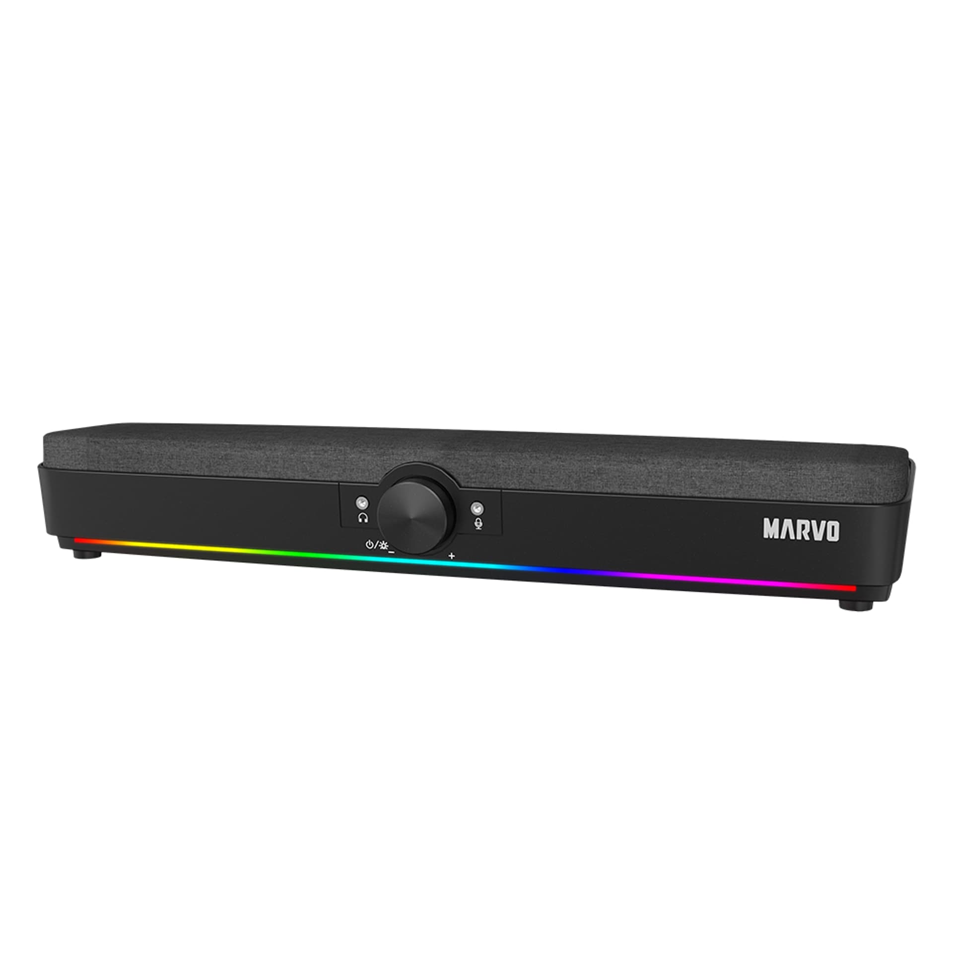 

Marvo Soundbar SG-286, 2.0, 10W, czarny, regulacja głośności, podświetlenie RGB, USB/Bluetooth, 60Hz-20kHz