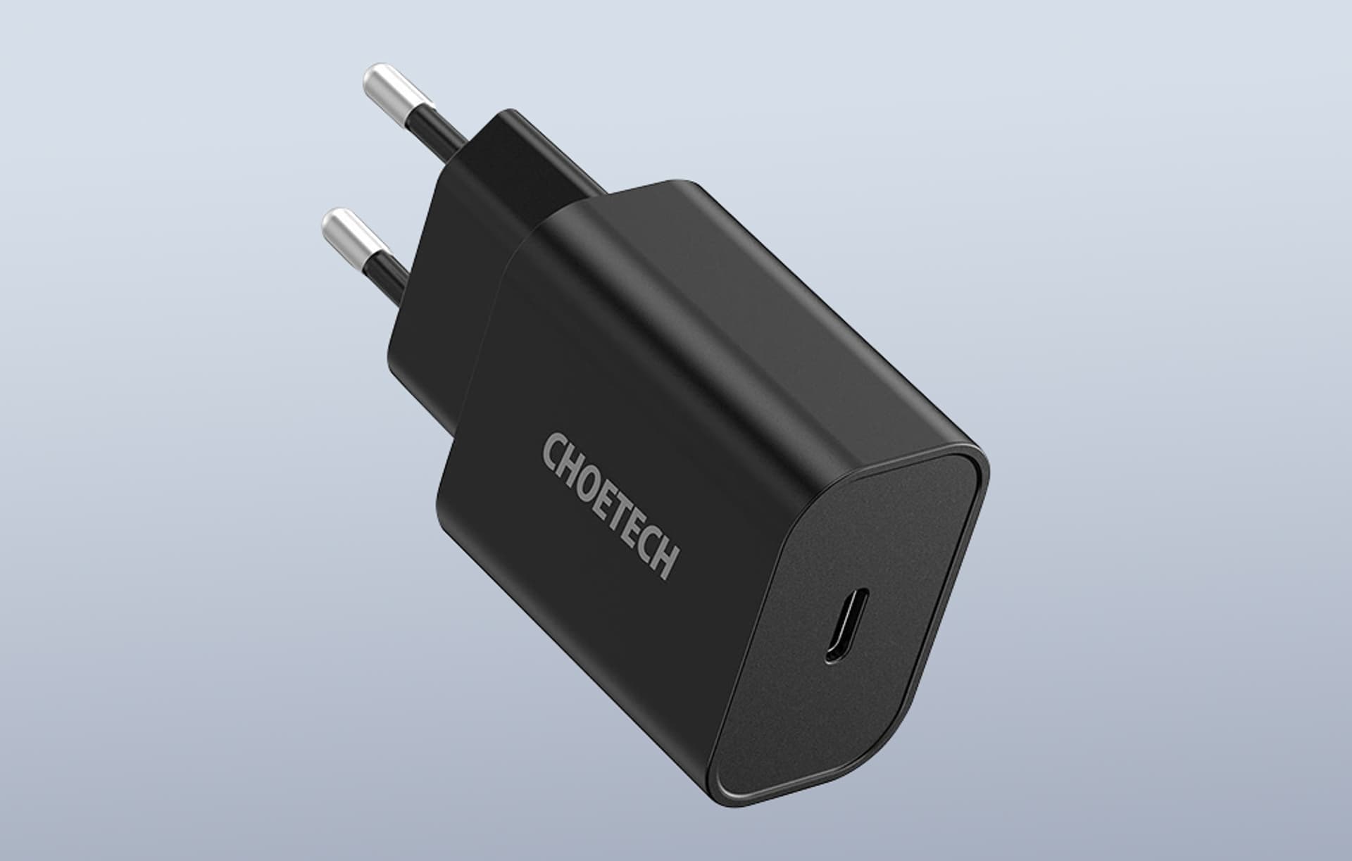 

Ładowarka sieciowa Choetech Q5004 EU USB-C, 20W (czarna)
