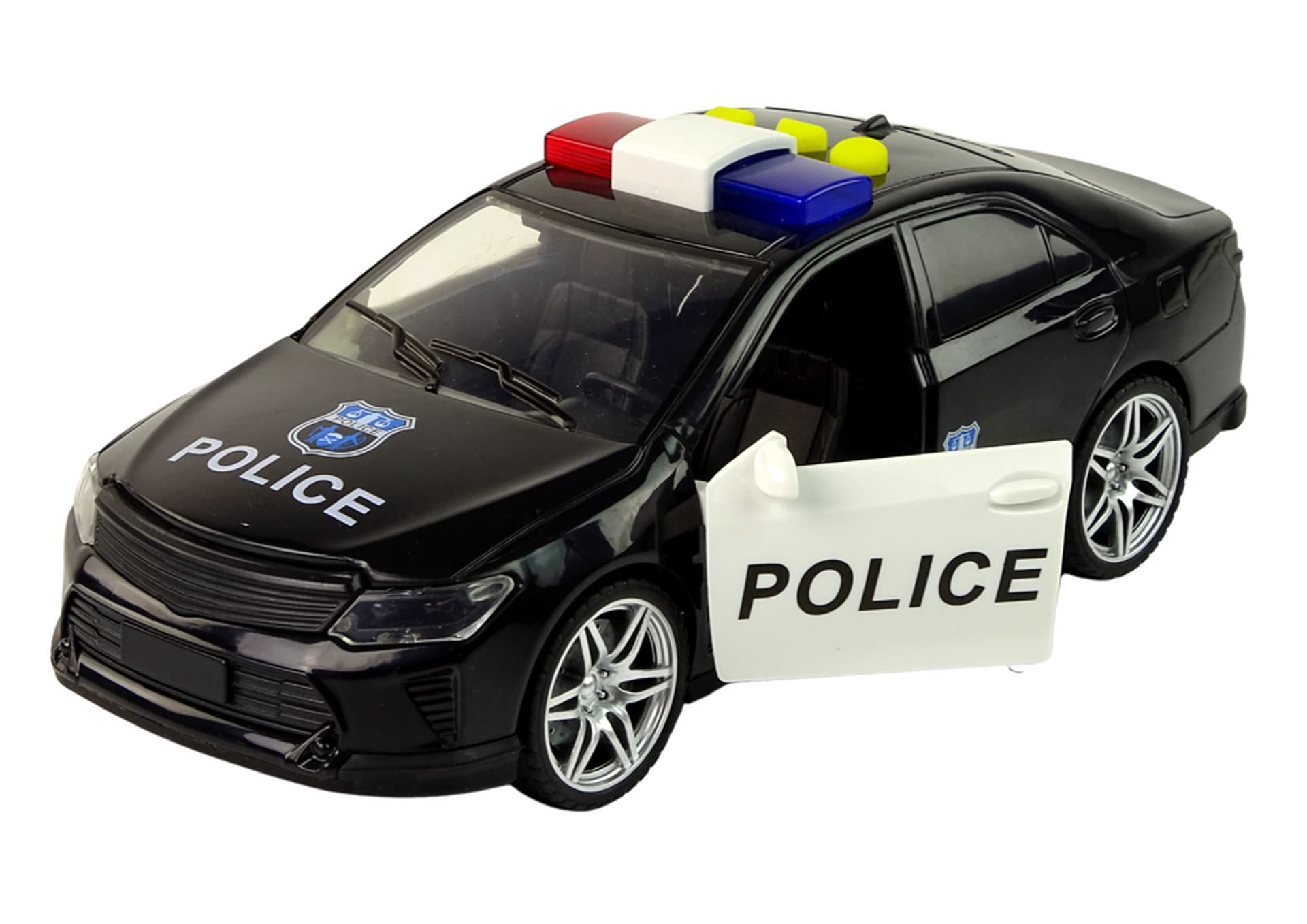 

Auto Policja 1:14 Światła Dźwięki Czarne