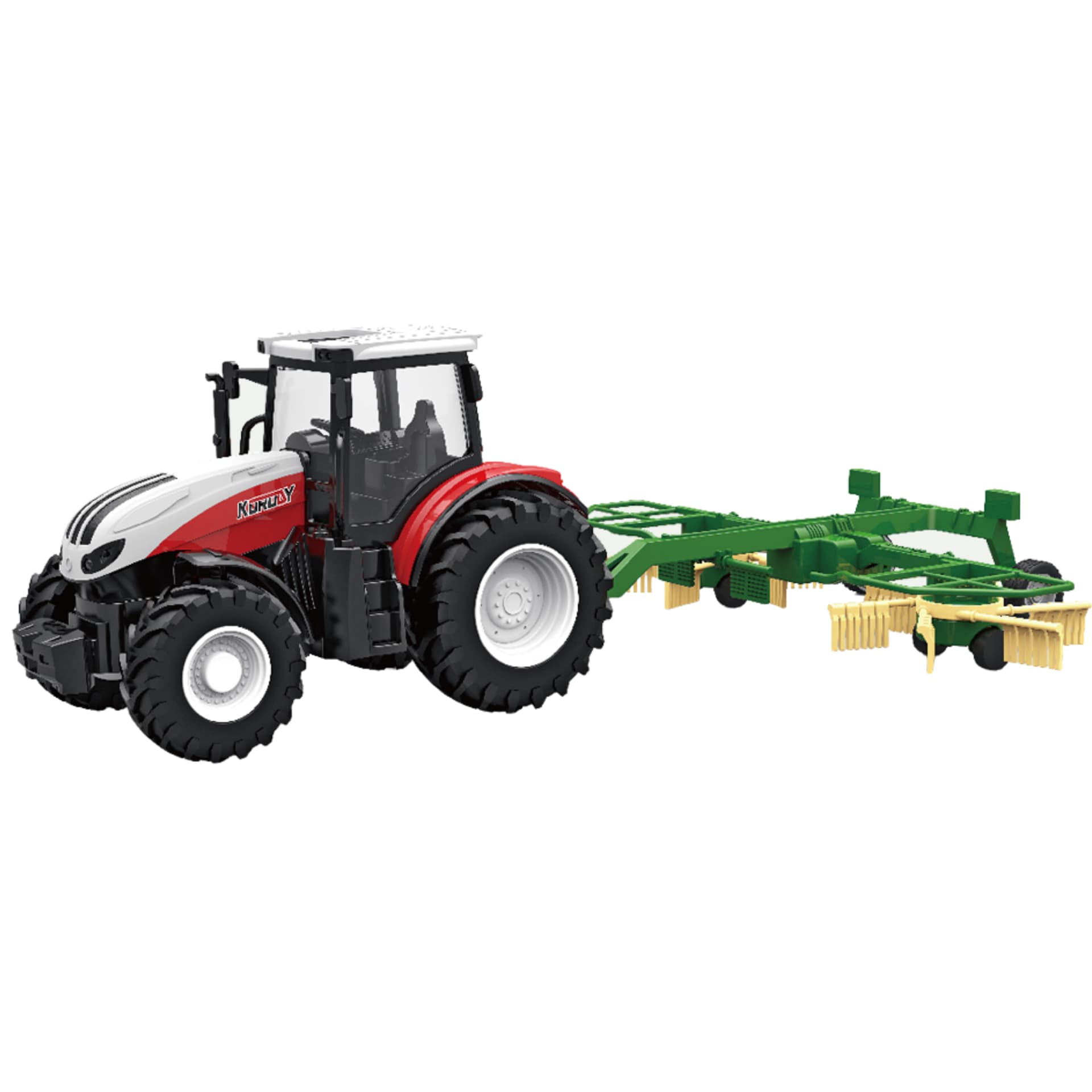 

TRAKTOR ZDALNIE STEROWANY Z PRZYCZEPĄ NA PILOT POJAZD ROLNICZY ŚWIATŁO DUŻY