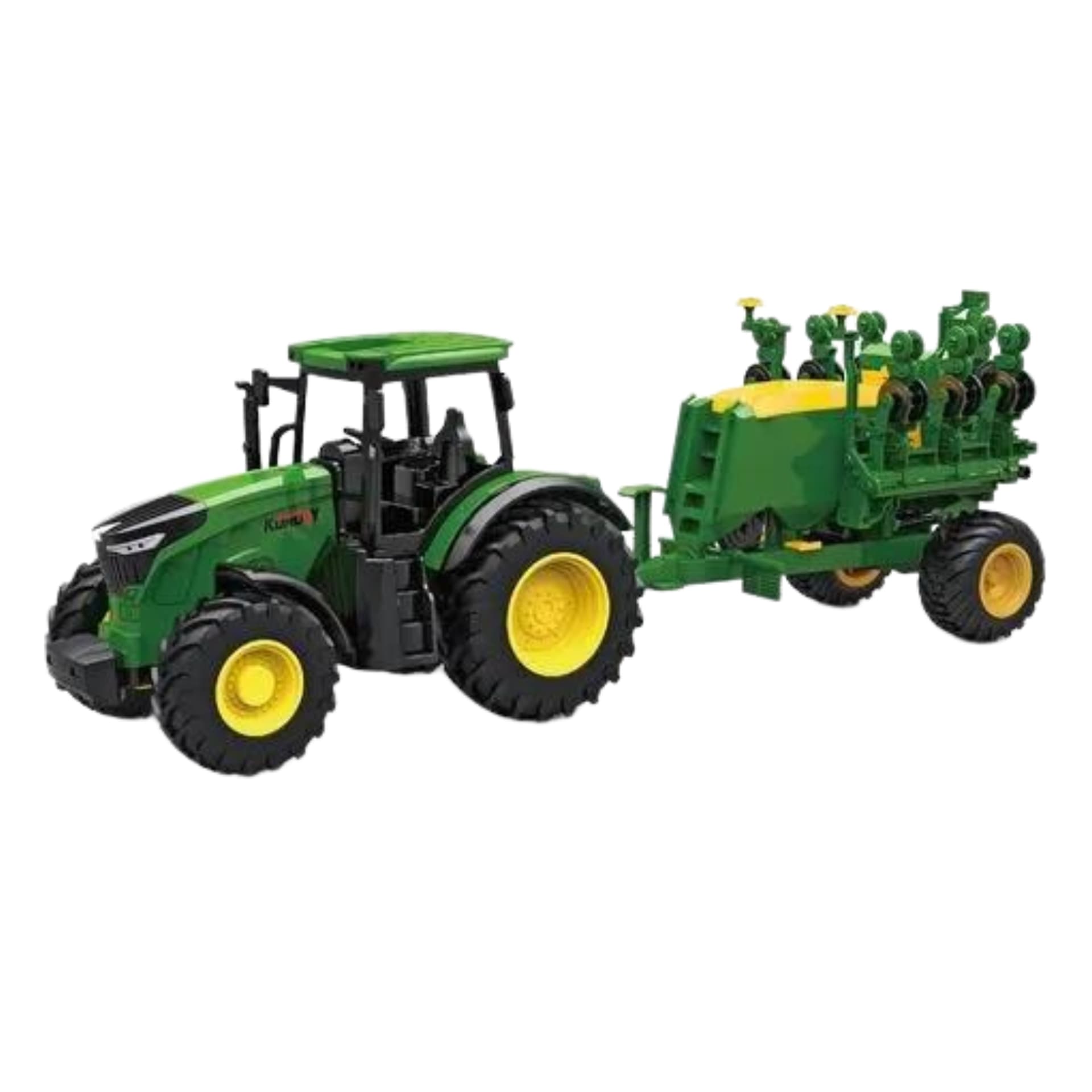 

DUŻY ZESTAW CIĄGNIK TRAKTOR ROLNICZY Z PRZYCZEPĄ FARMA SKRĘTNY