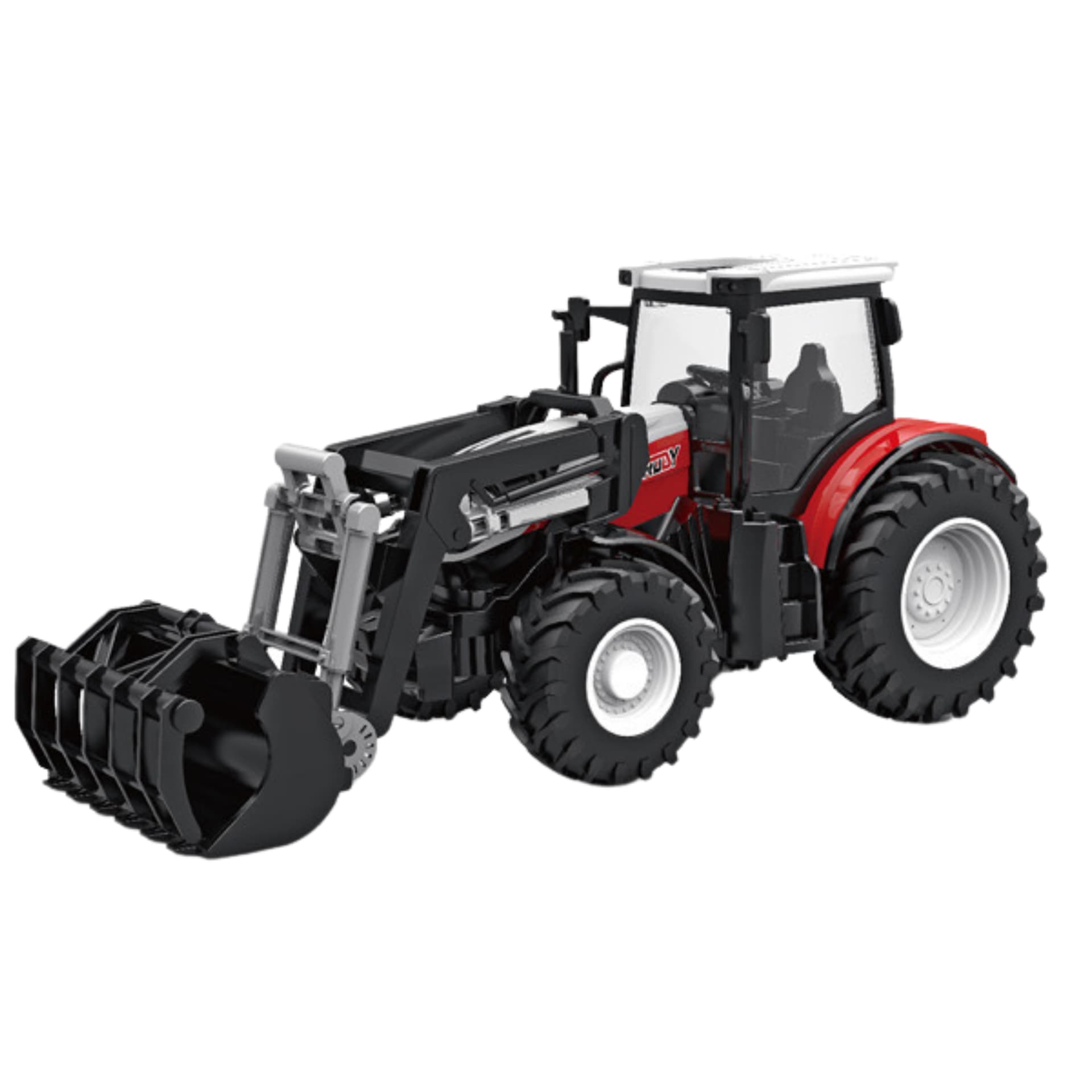 

TRAKTOR ZDALNIE STEROWANY NA PILOT RC CIĄGNIK ŁYŻKA MASZYNA MAŁY ROLNIK XXL