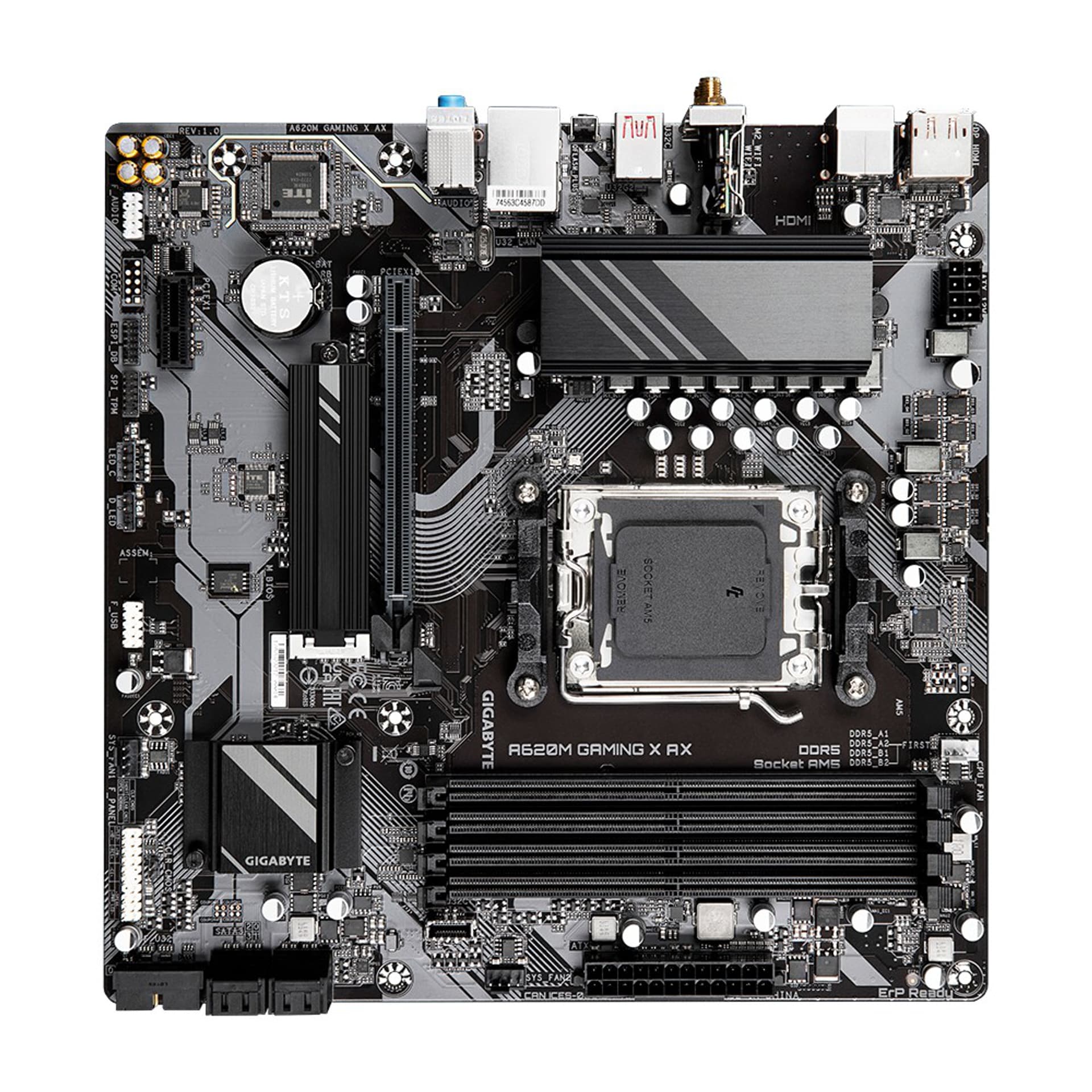 

Płyta główna GIGABYTE A620M GAMING X AX AM5 microATX