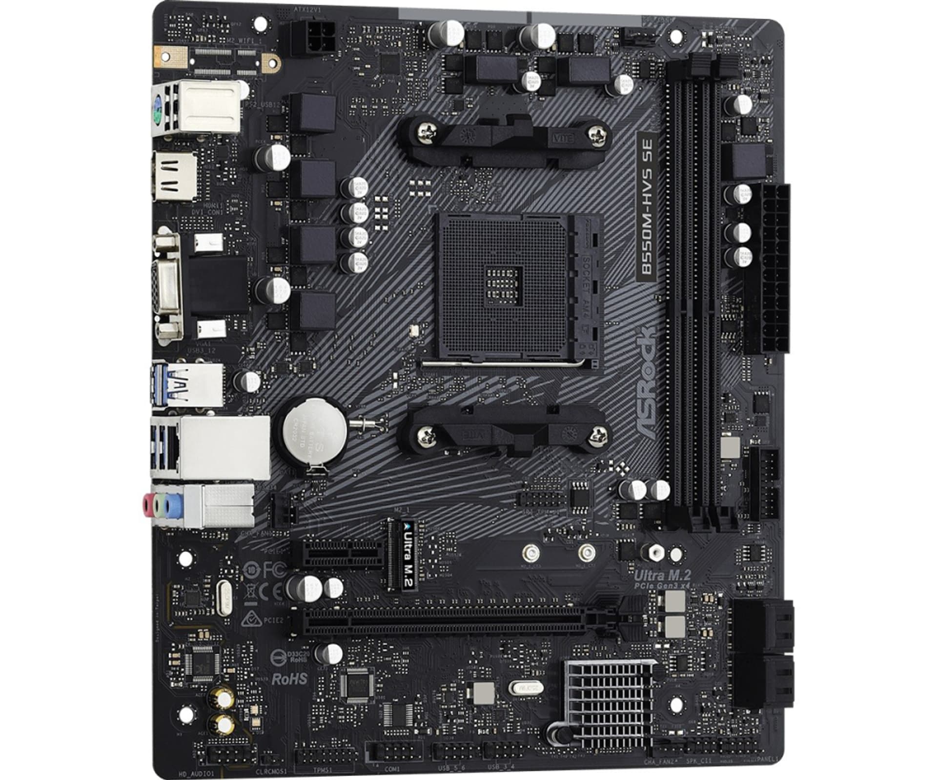 

Płyta główna ASROCK B550M-HVS SE Socket AM4 MICRO ATX