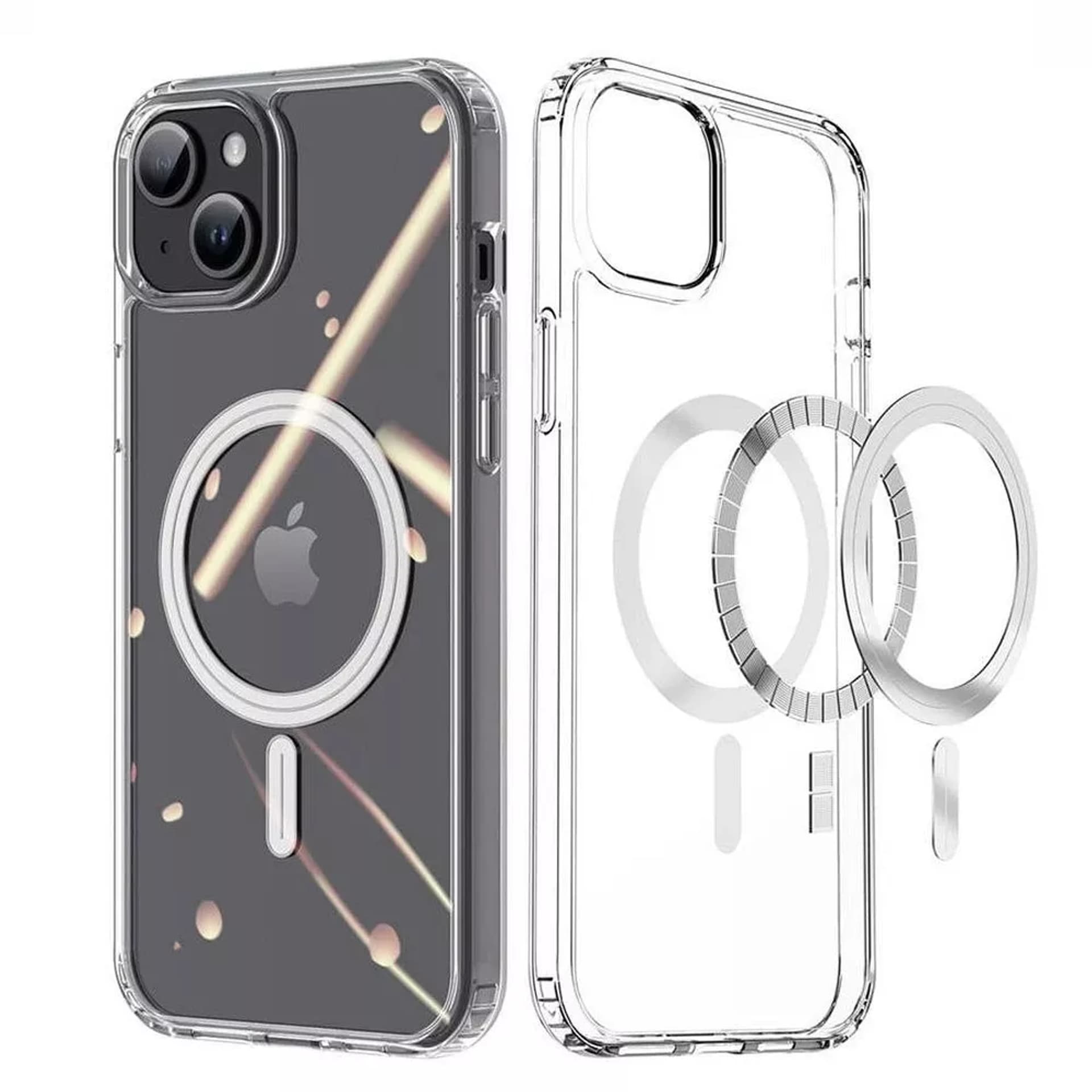 

DUX DUCIS Clin Mag - przezroczyste etui kompatybilne z MagSafe do iPhone 15 Pro