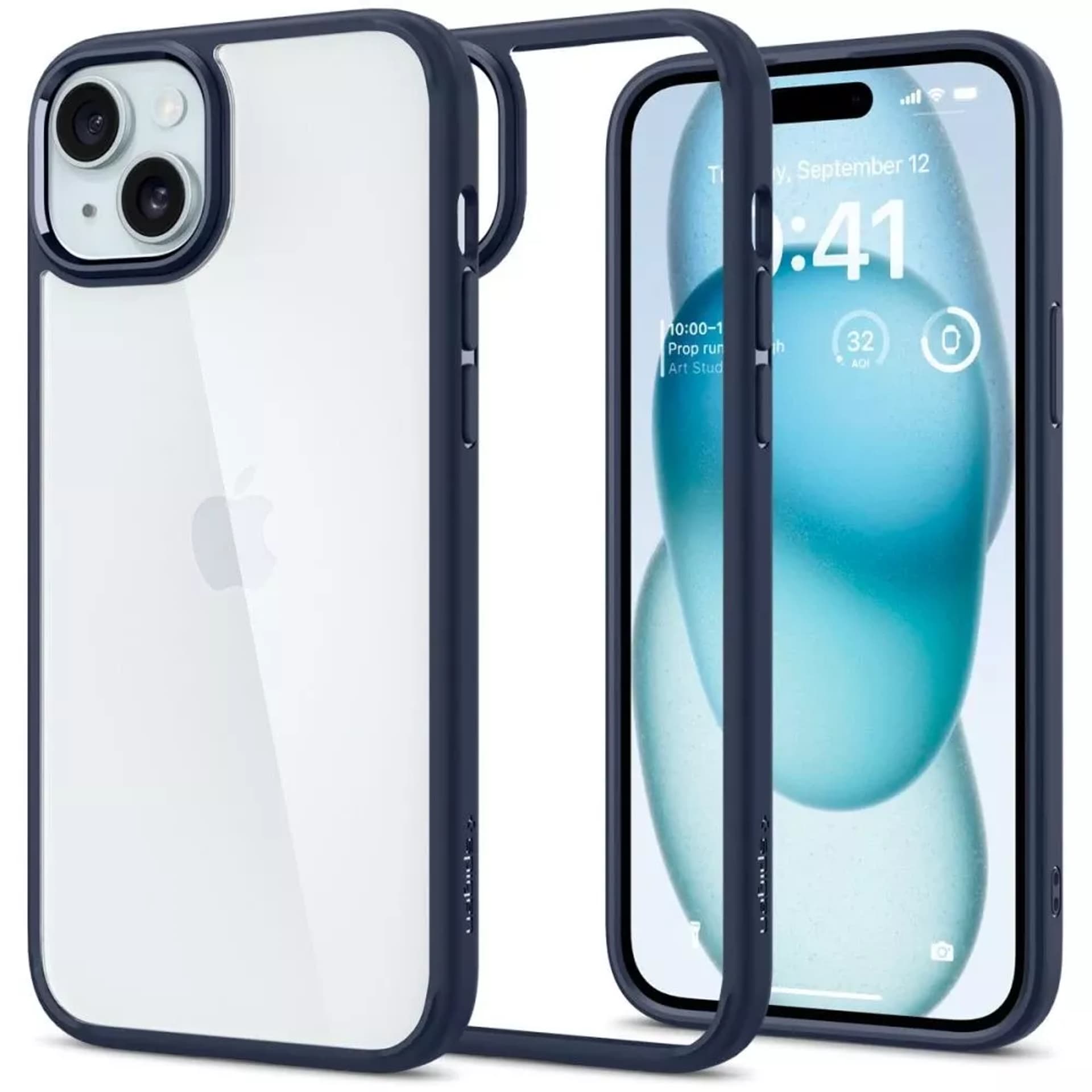 

Etui Spigen Ultra Hybrid do Apple iPhone 15 Navy Blue