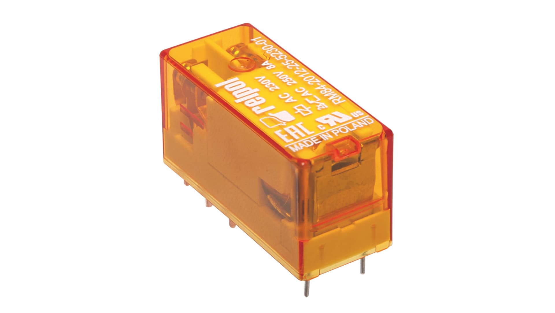 

Przekaźnik miniaturowy 2P 8A 230V AC PCB AgNi RM84-2012-25-5230-01 859519