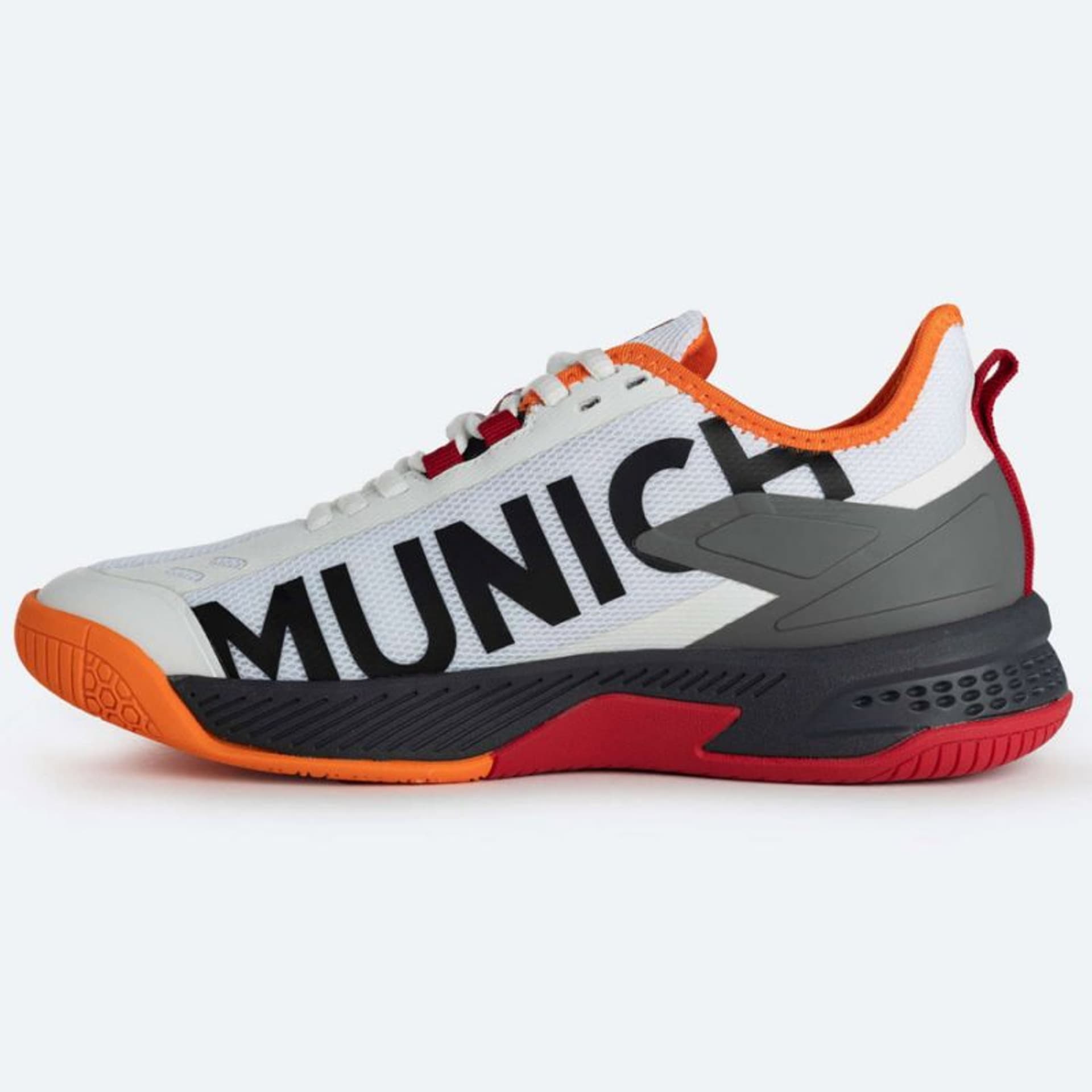 

Buty do piłki ręcznej Munich Hooper (kolor Biały. Pomarańczowy, rozmiar 43)