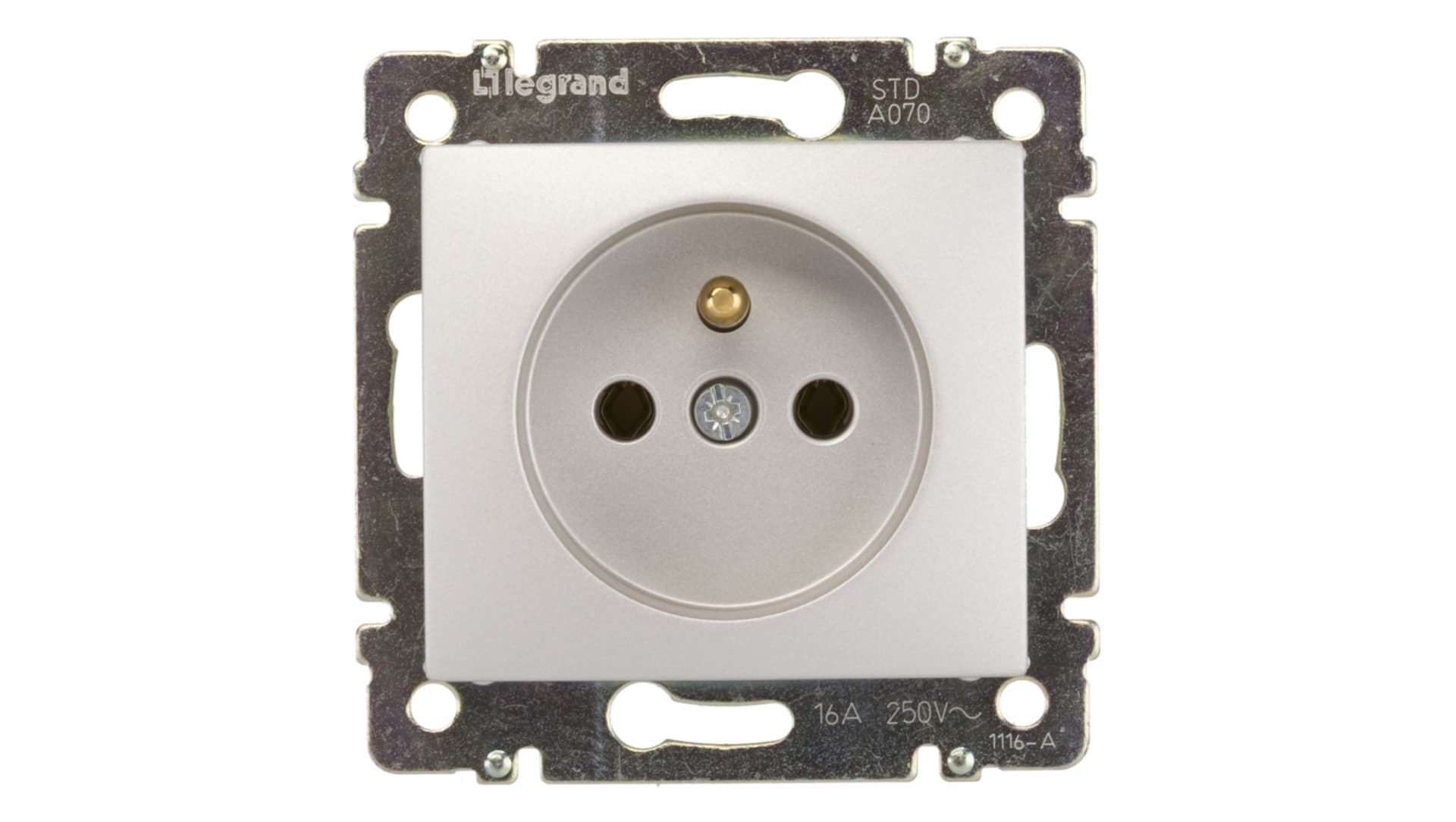 

VALENA Gniazdo pojedyncze z/u 16A IP20 aluminium 770196