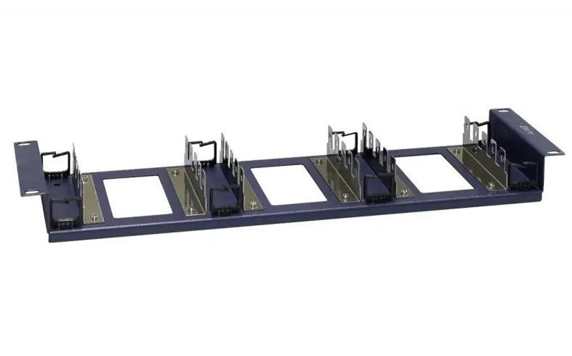 

EmiterNet Panel 19" na 9 złączy telefonicznych (2U) niebieski, 2u) niebiesk