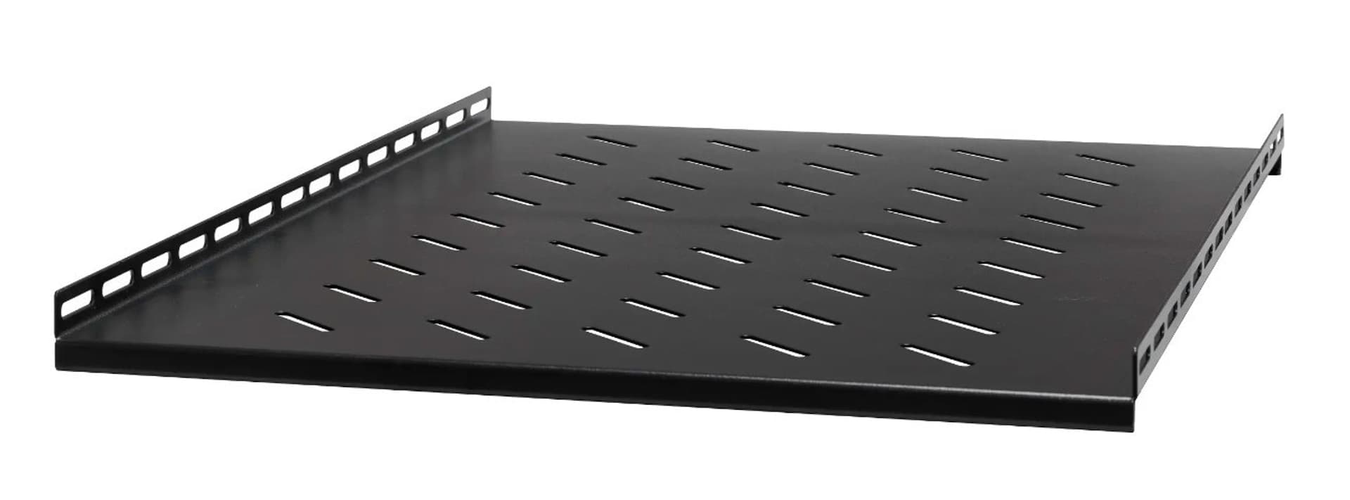 

EmiterNet Półka do szaf stojących czarnych o gł.1000 mm, wym.465x700mm (szer.x wys.), blacha 2.0mm, RAL9004 (czarny)