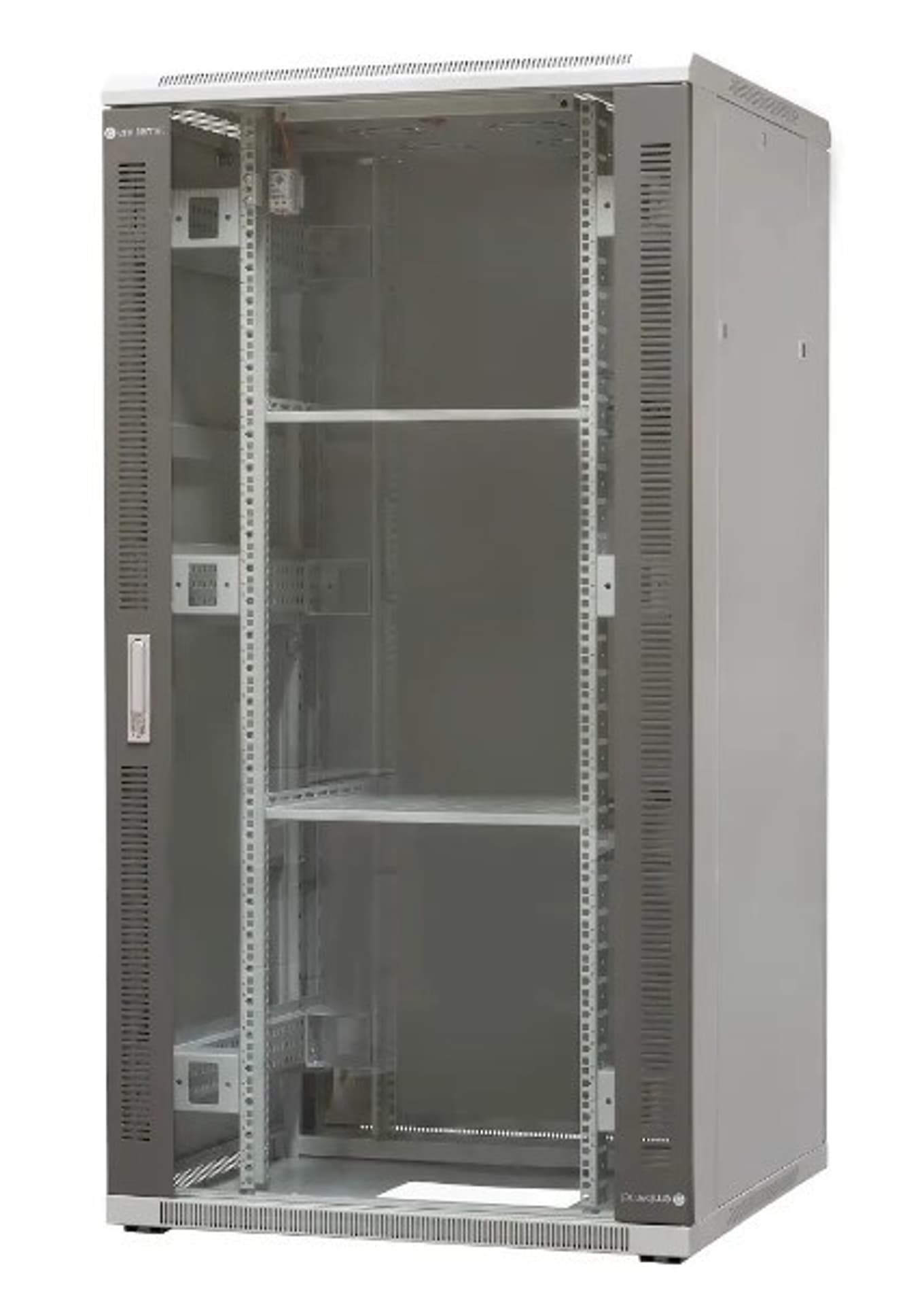 

EmiterNet Szafa ramowa stojąca 32U, drzwi przód blacha/szkło, 800x800x1540mm (szer./gł./wys.)