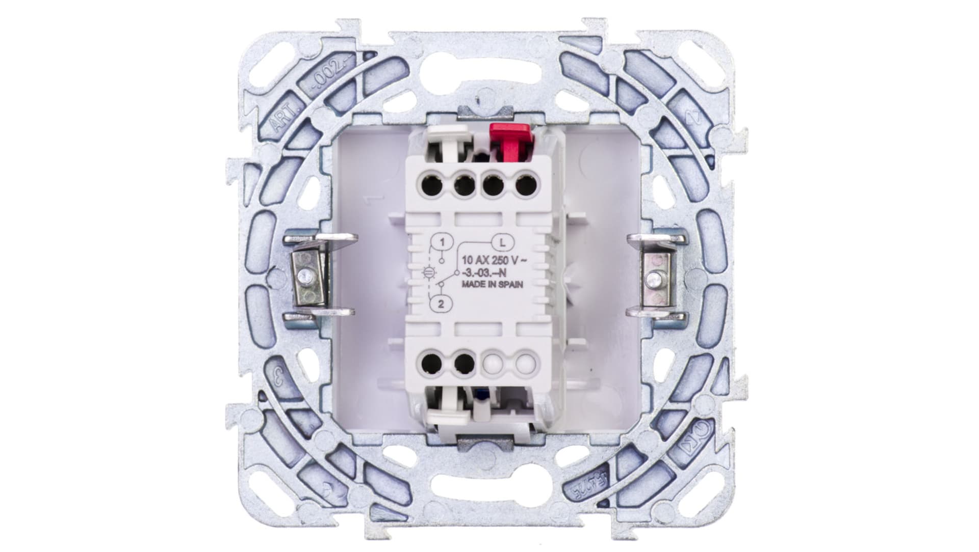 

Unica Plus Łącznik schodowy biel polarna IP20 MGU50.203.18NZ