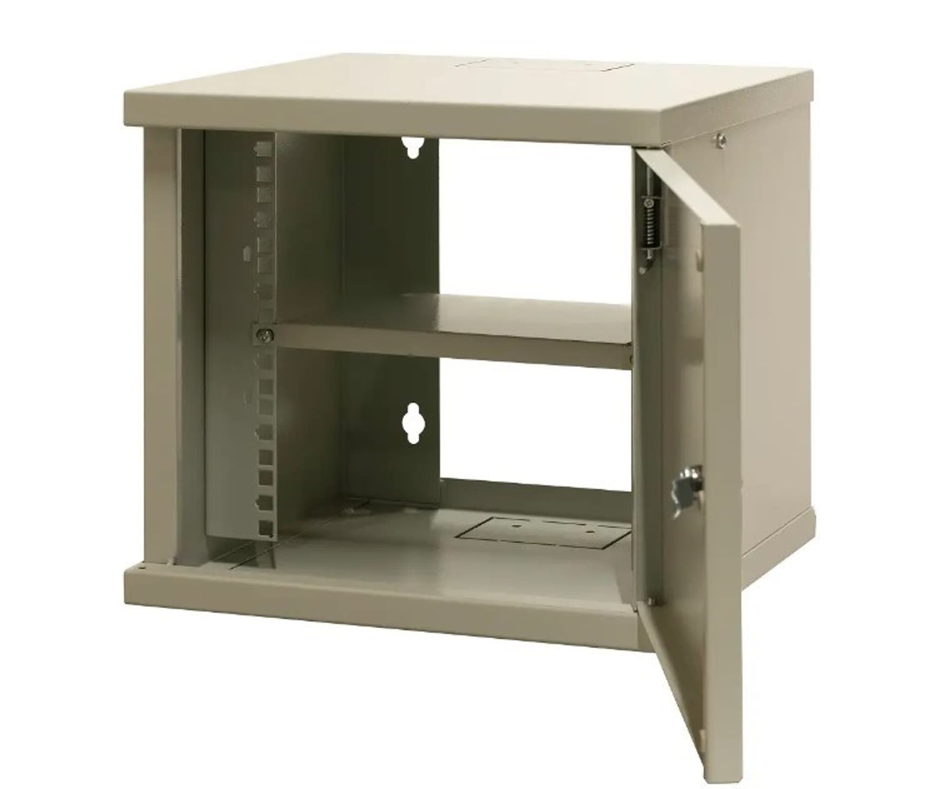 

EmiterNet Szafa wisząca niedzielona 10'' 6U, drzwi blacha, 315×310x330mm (szer./gł./wys.)