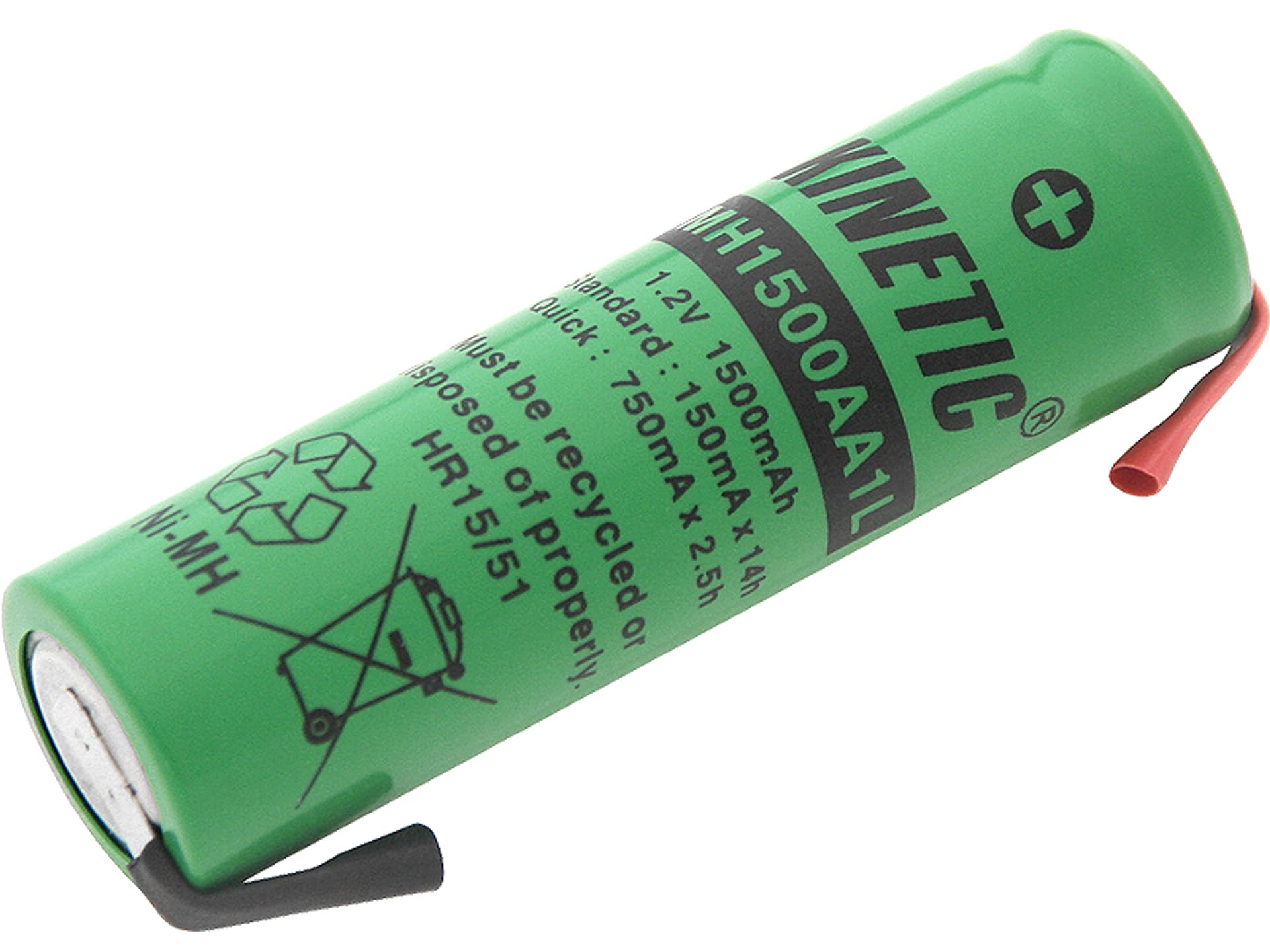 

8394# Akumulator r6 ni-mh aa 1500mah lutowania