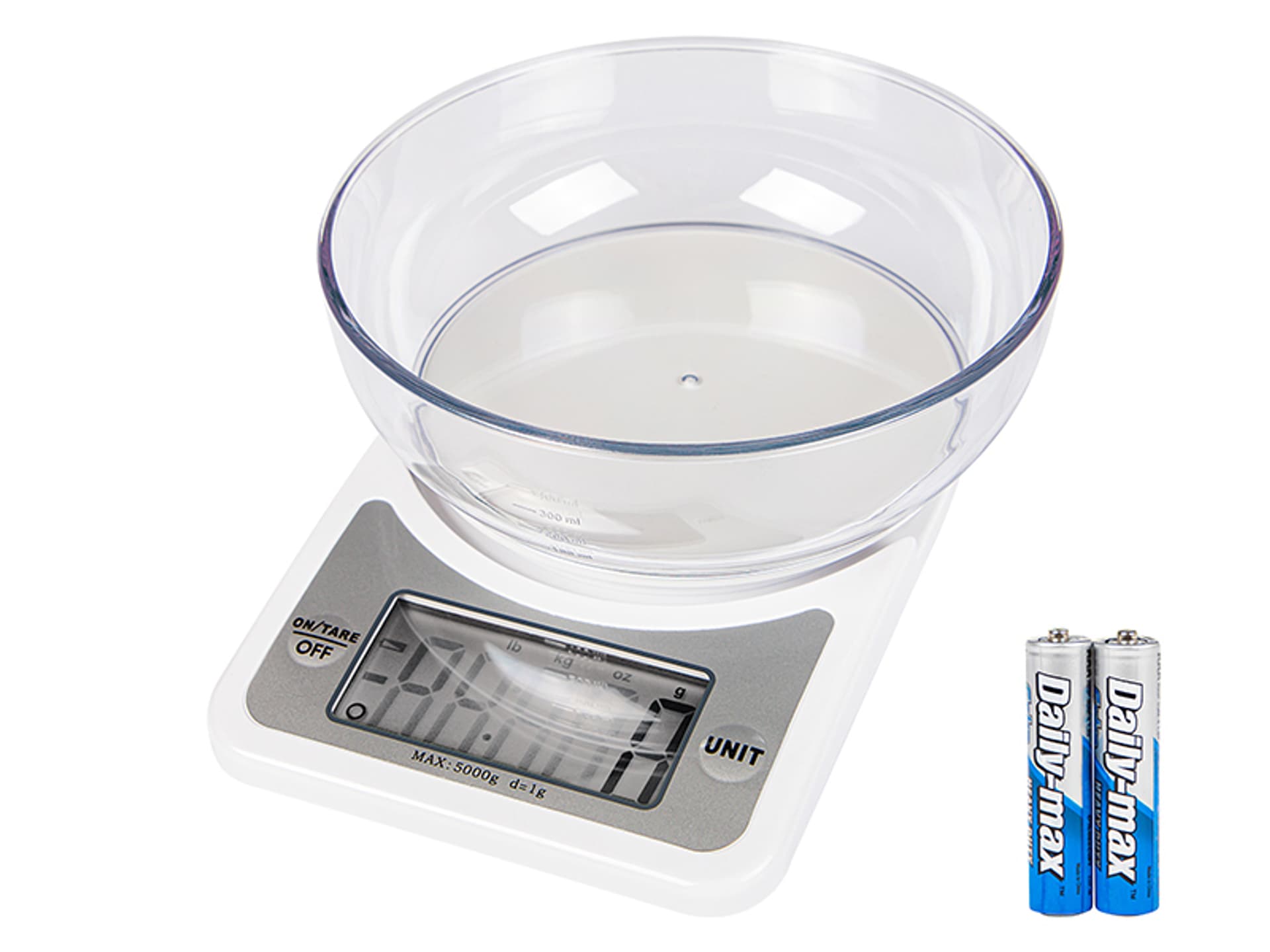 

44-089# Waga kuchenna ks204 z miską 5kg