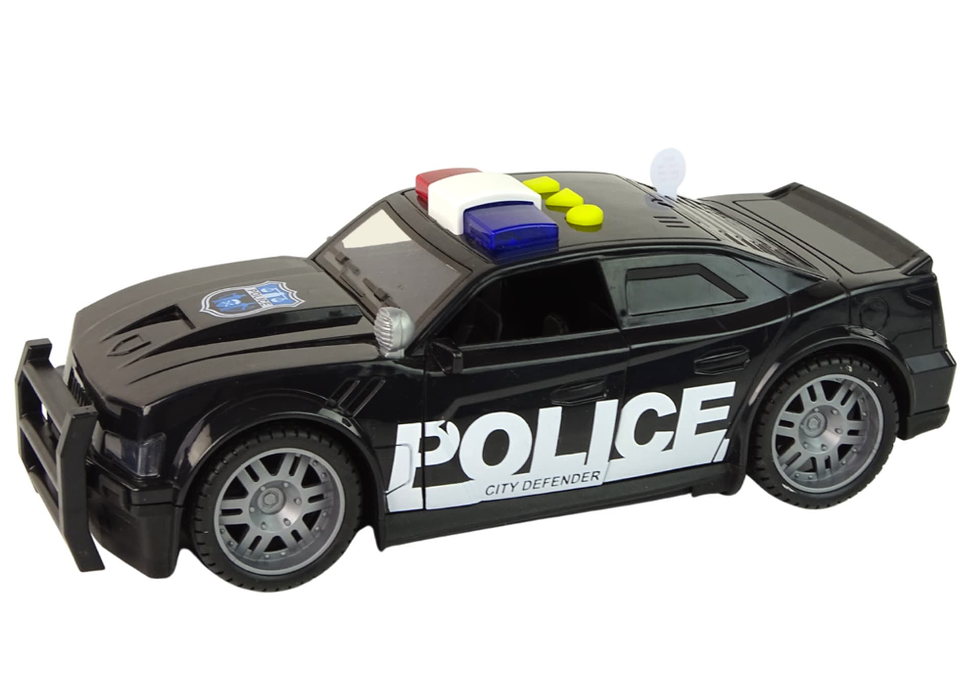 

Auto Policja 1:14 Światła Dźwięki Czarne