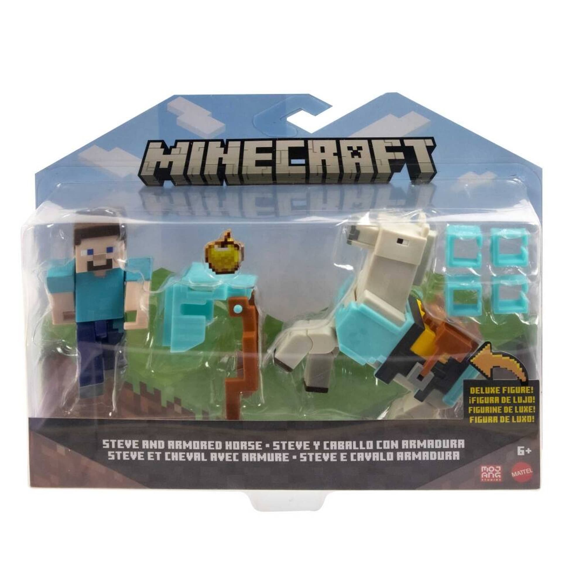 

MINECRAFT KON W ZBROJI STEVE HDV39 WB4