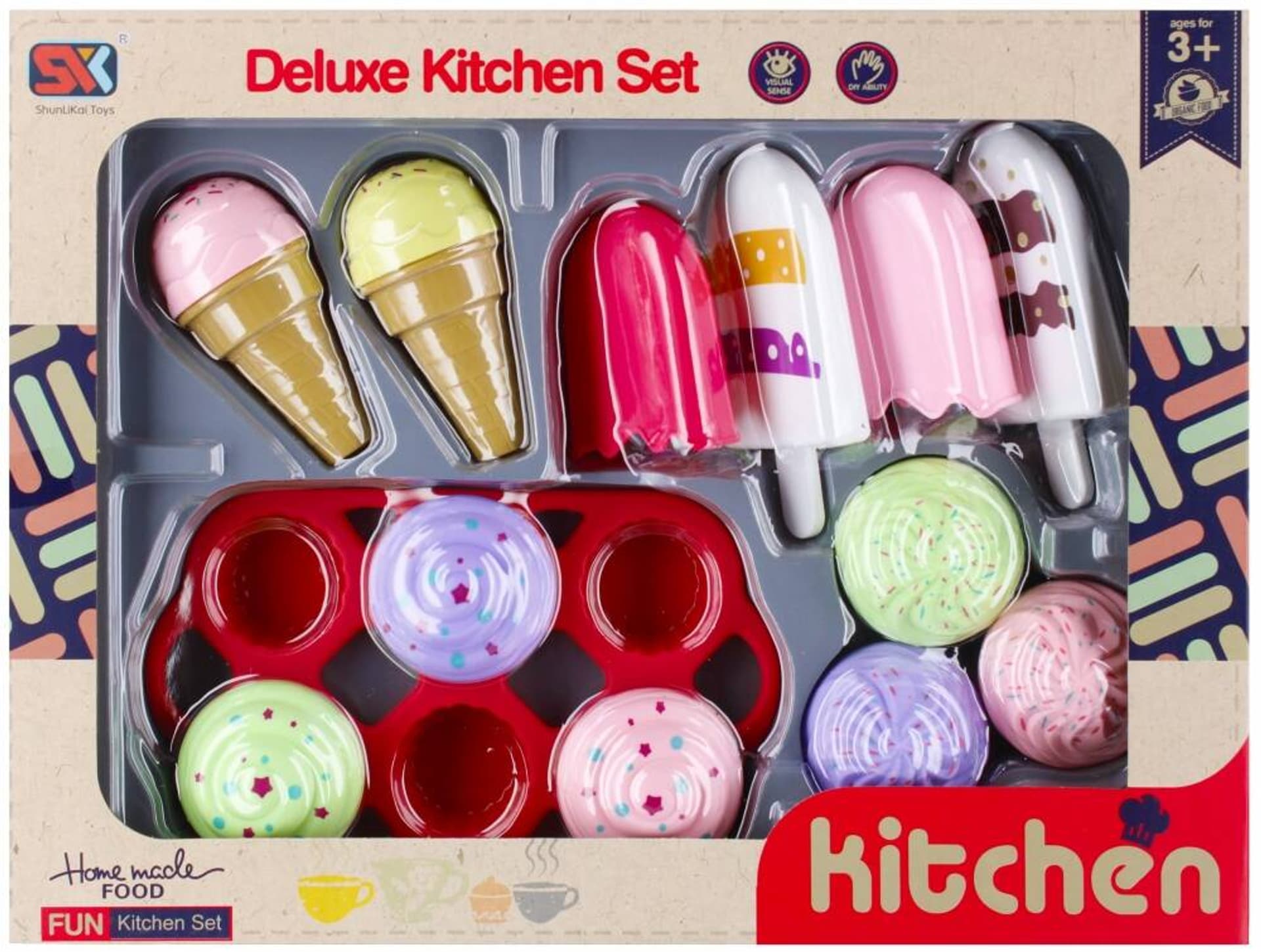 

Zestaw kuchenny Lody MEGA CREATIVE 526098