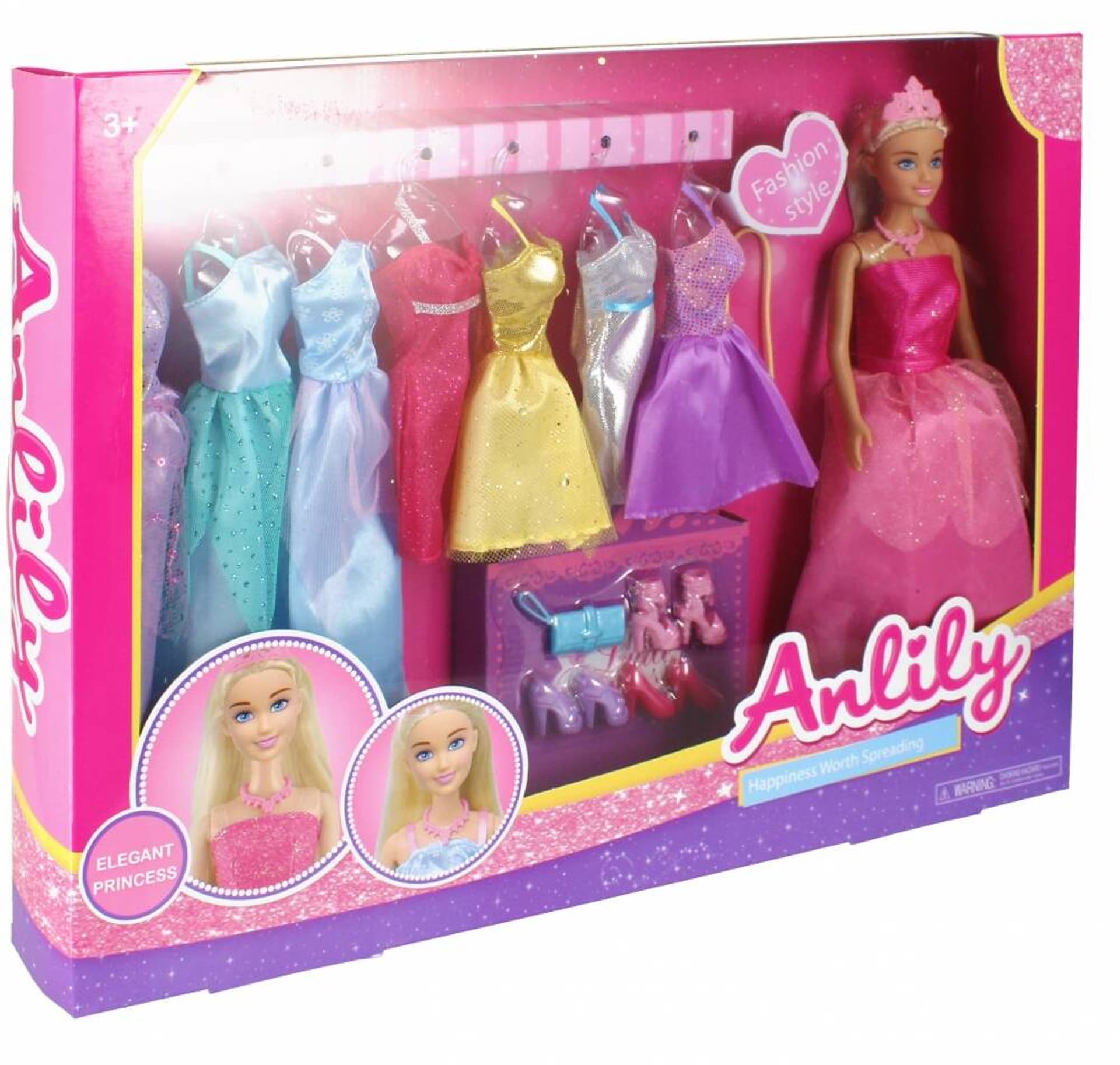 

Lalka 29cm z akcesoriami szafa MEGA CREATIVE 53324