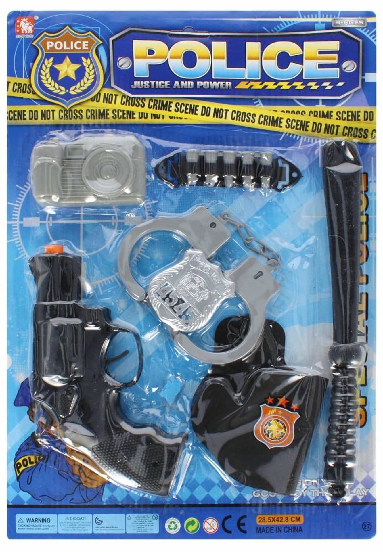 

Zestaw policyjny mix MEGA CREATIVE 524460