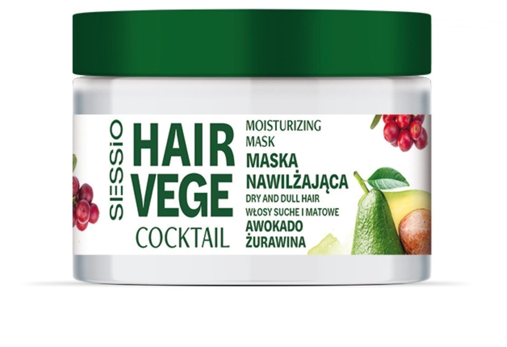 

CHANTAL SESSIO HAIR VEGE Maska awok&żurawin.250ml