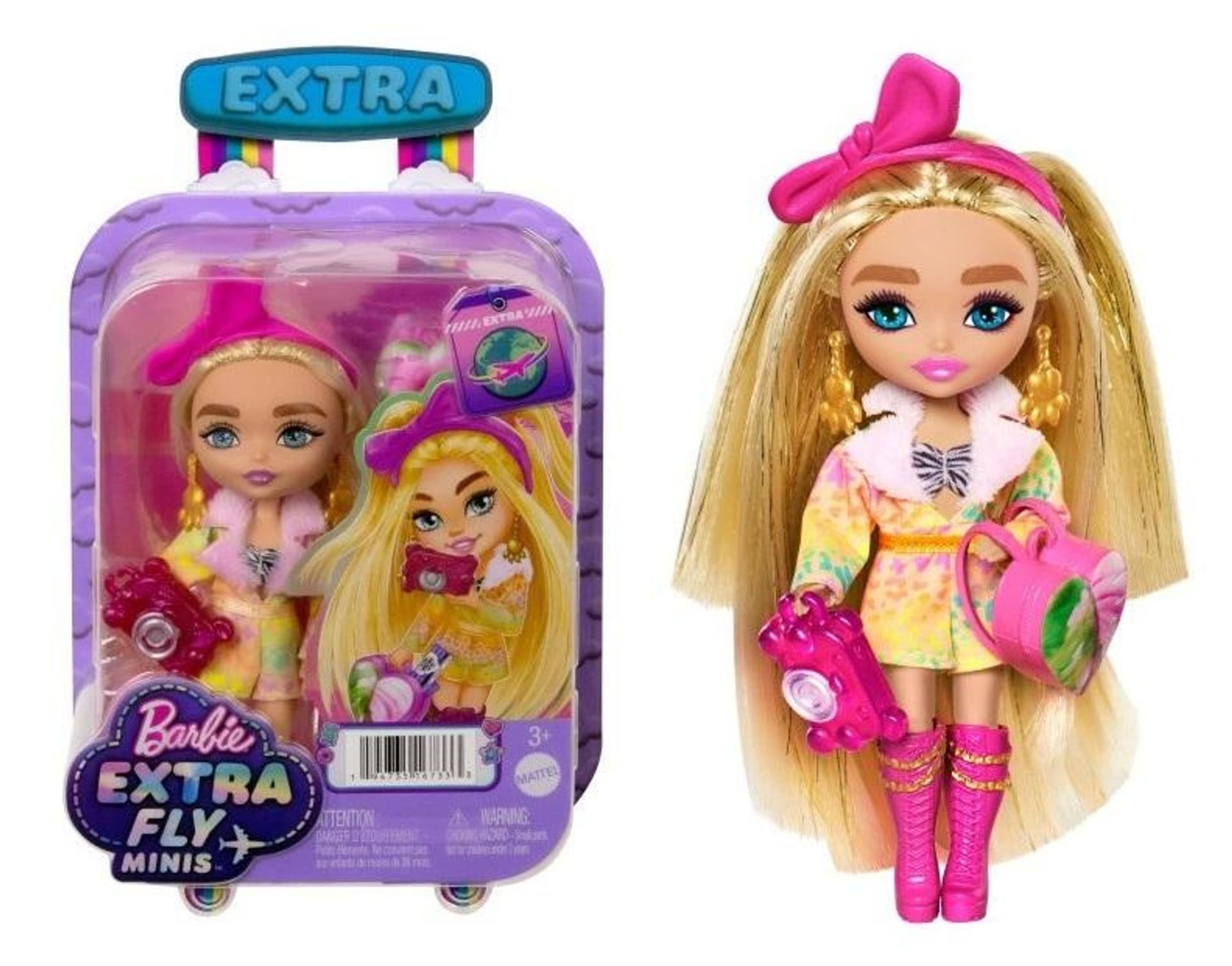 

Barbie Extra Mała lalka HPT56