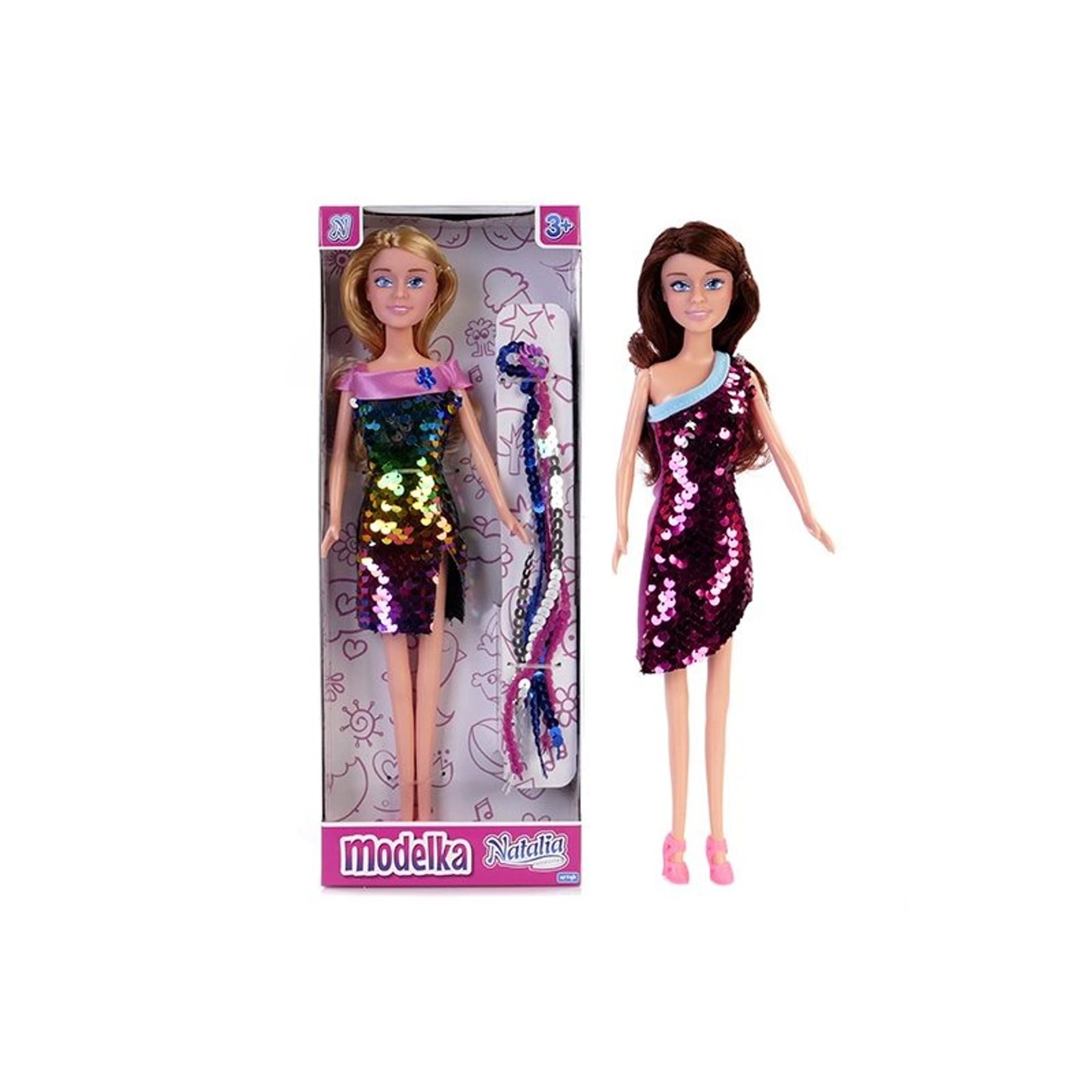 

Lalka natalia modelka 29cm