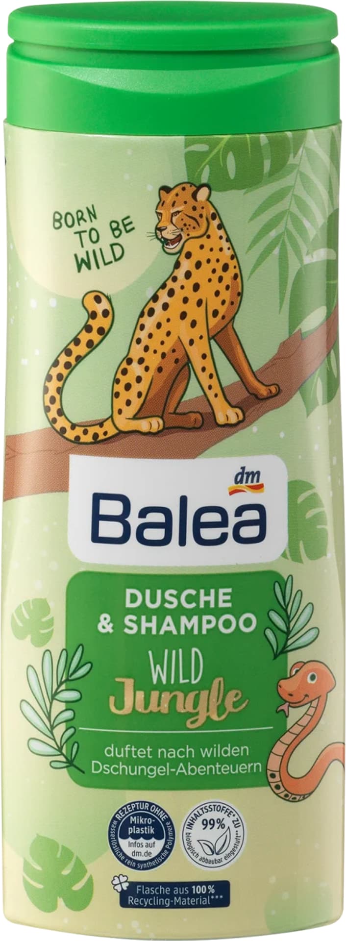 

Balea Wild Jungle Żel pod Prysznic i Szampon dla Dzieci 300 ml