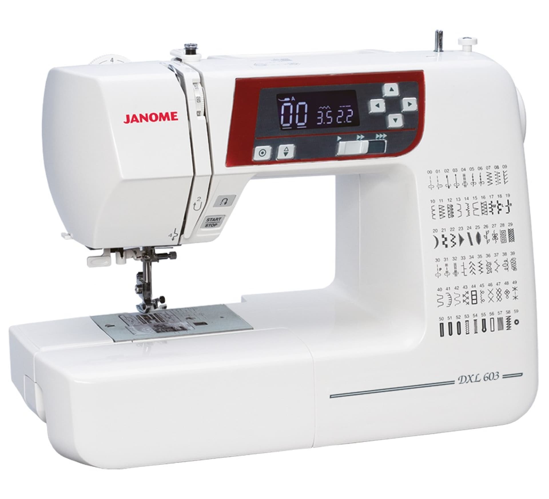 

Maszyna do szycia Janome DXL603