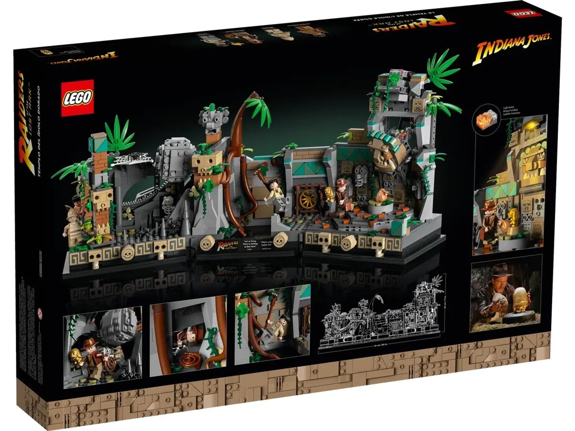 

LEGO Indiana Jones 77015 Świątynia złotego posążka