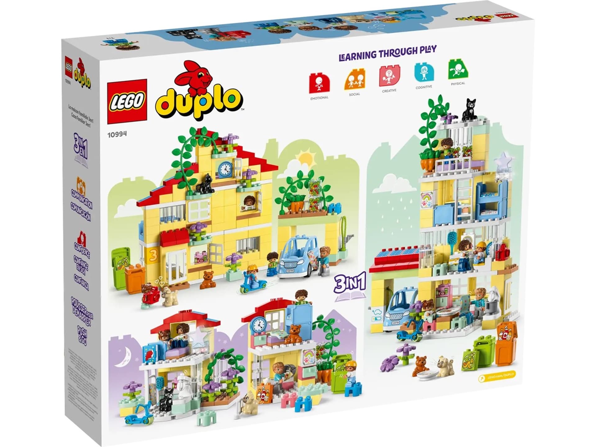 

LEGO DUPLO Town 10994 Dom rodzinny 3 w 1