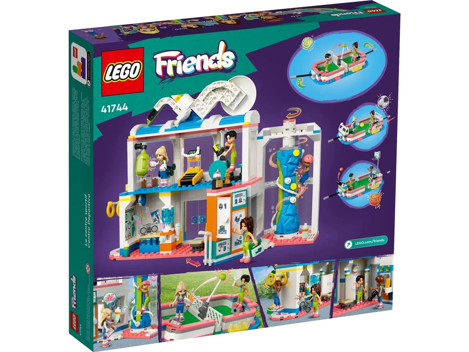 

LEGO Friends 41744 Centrum sportowe