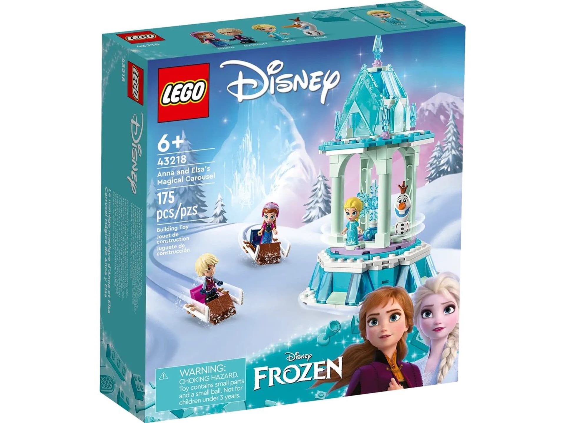 

LEGO Disney Princess Magiczna karuzela Anny i Elzy 43218