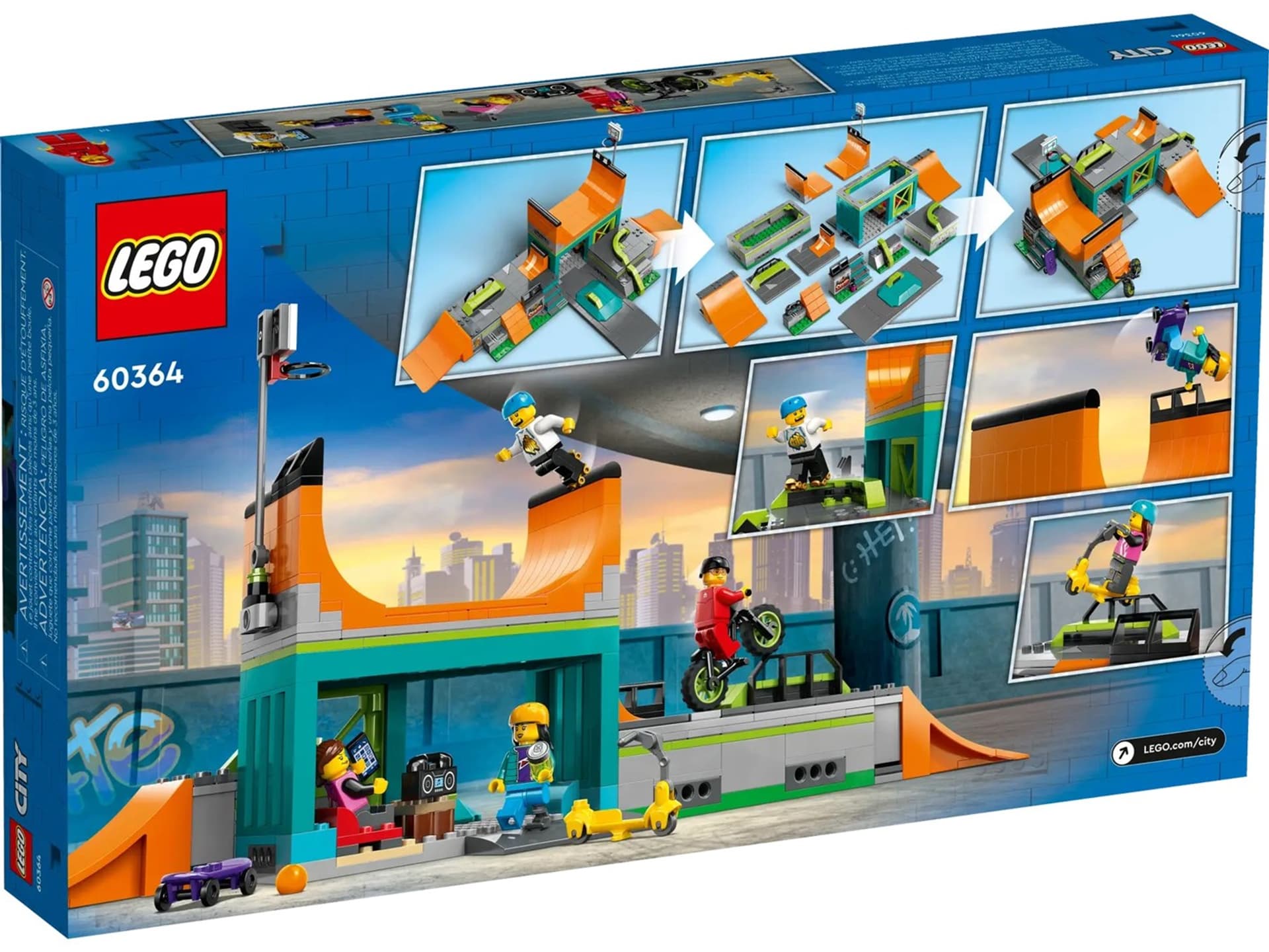 

LEGO City 60364 Uliczny skatepark