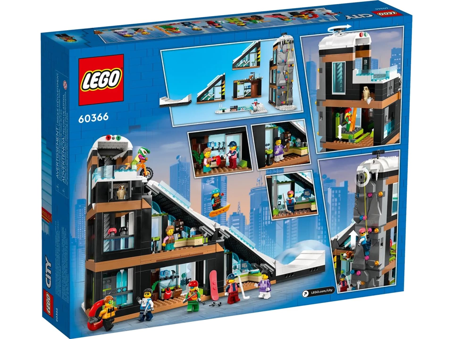 

LEGO City 60366 Centrum narciarskie i wspinaczkowe