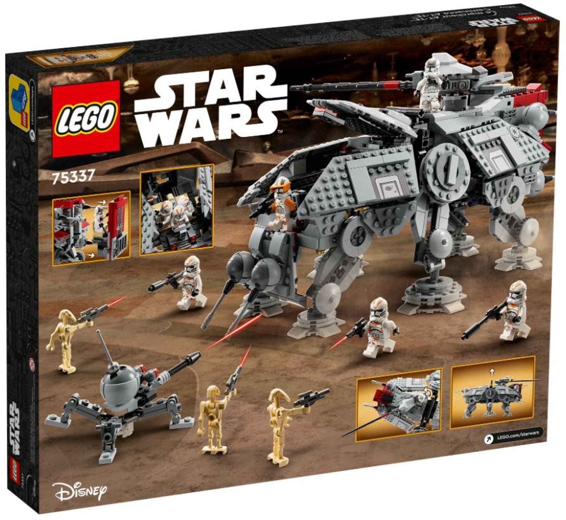 

LEGO Star Wars TM 75337 Maszyna krocząca AT-TE