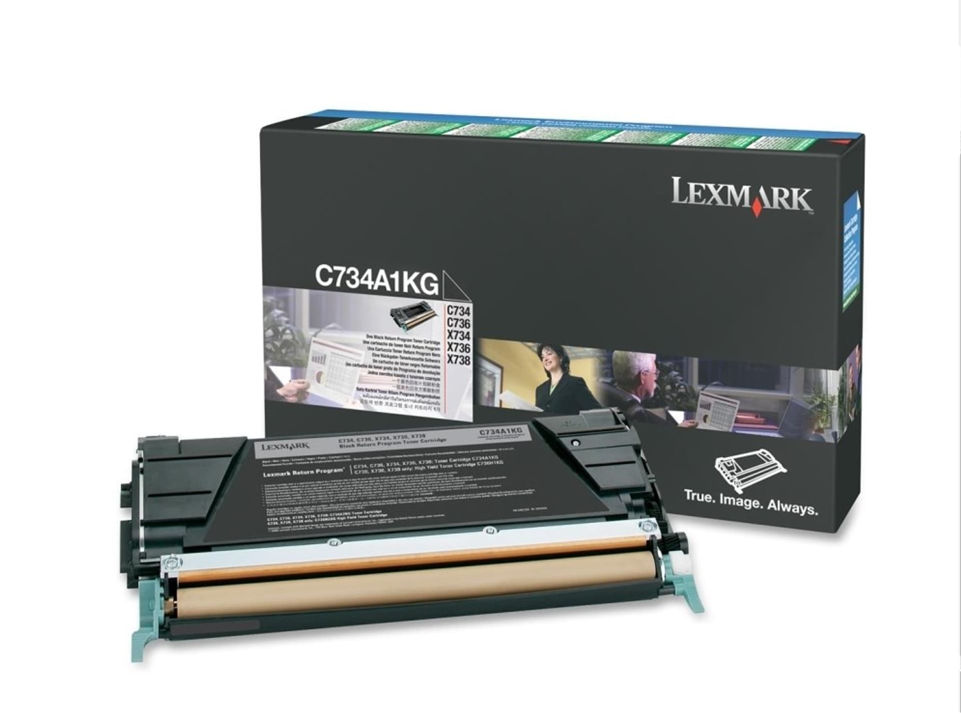 

Lexmark Toner C734A1KG Black