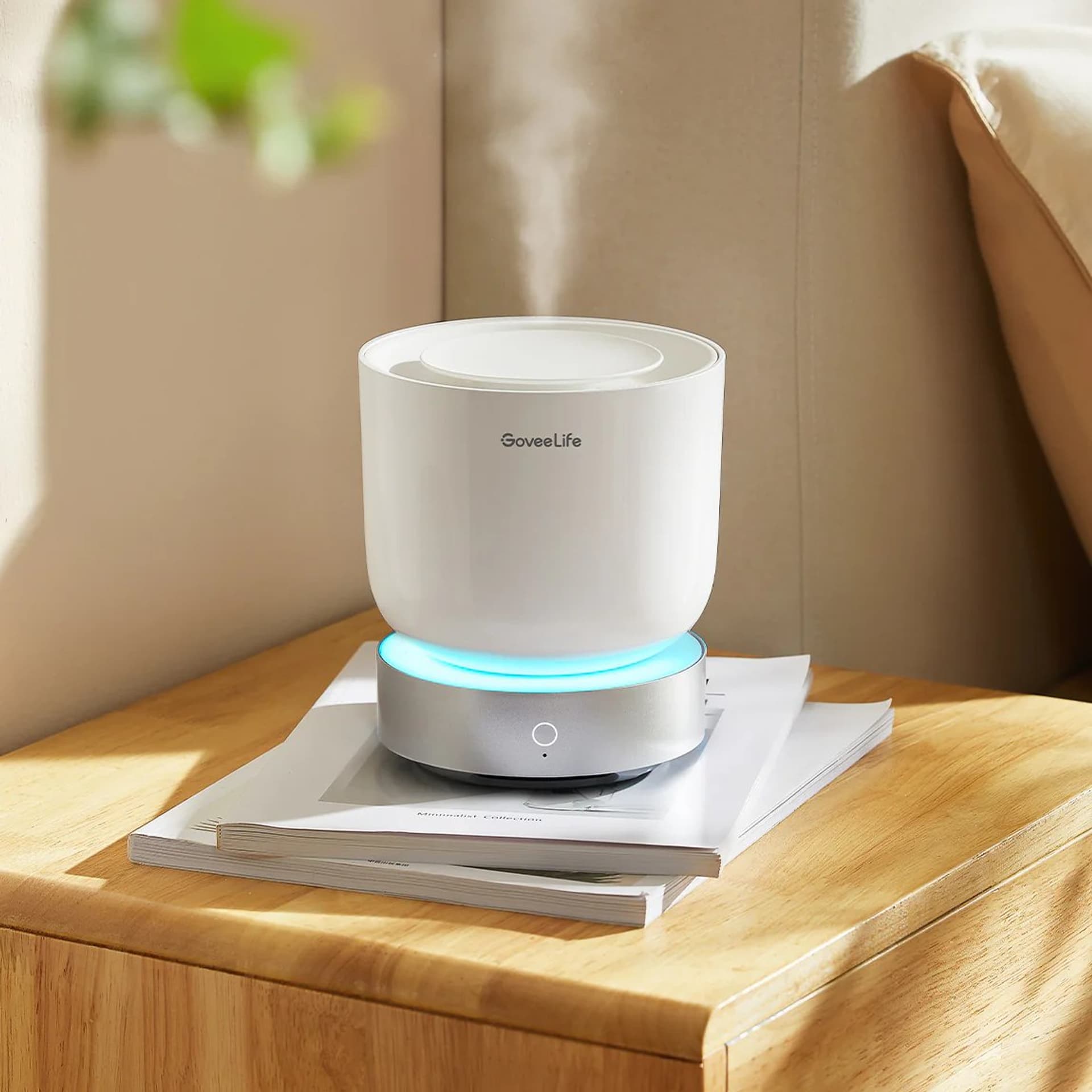 

GOVEE H7161 SMART AROMA DIFFUSER (WITH RGBIC LIGHTING AND WHITE NOISE)