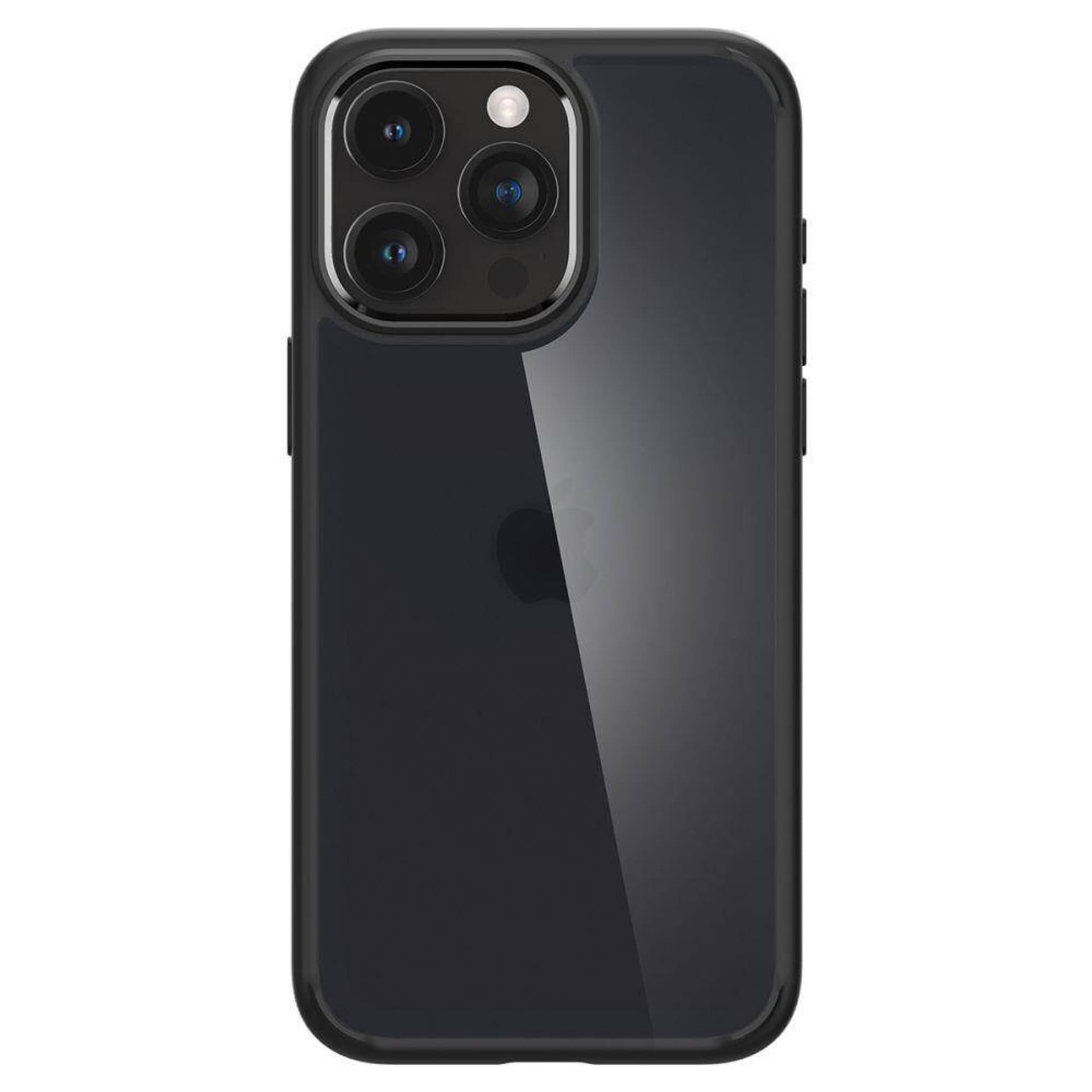 

Etui APPLE IPHONE 15 PRO MAX Spigen Ultra Hybrid Crystal (Frost) czarne, Frost) czarn