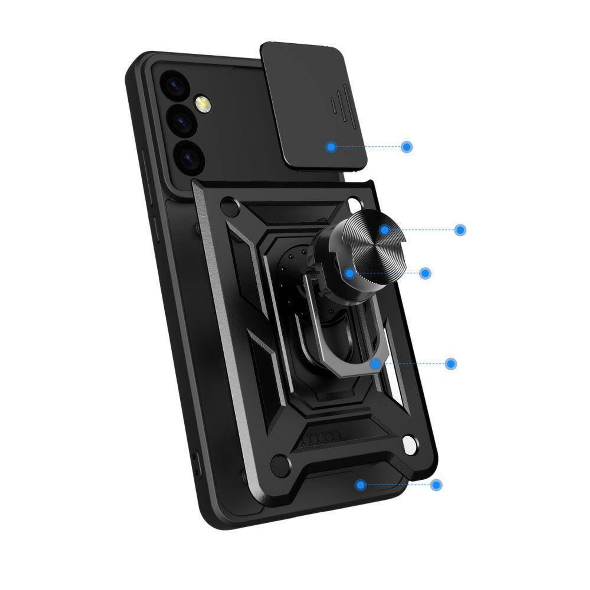 

Etui SAMSUNG GALAXY M34 5G Tech-Protect Camshield Pro czarne