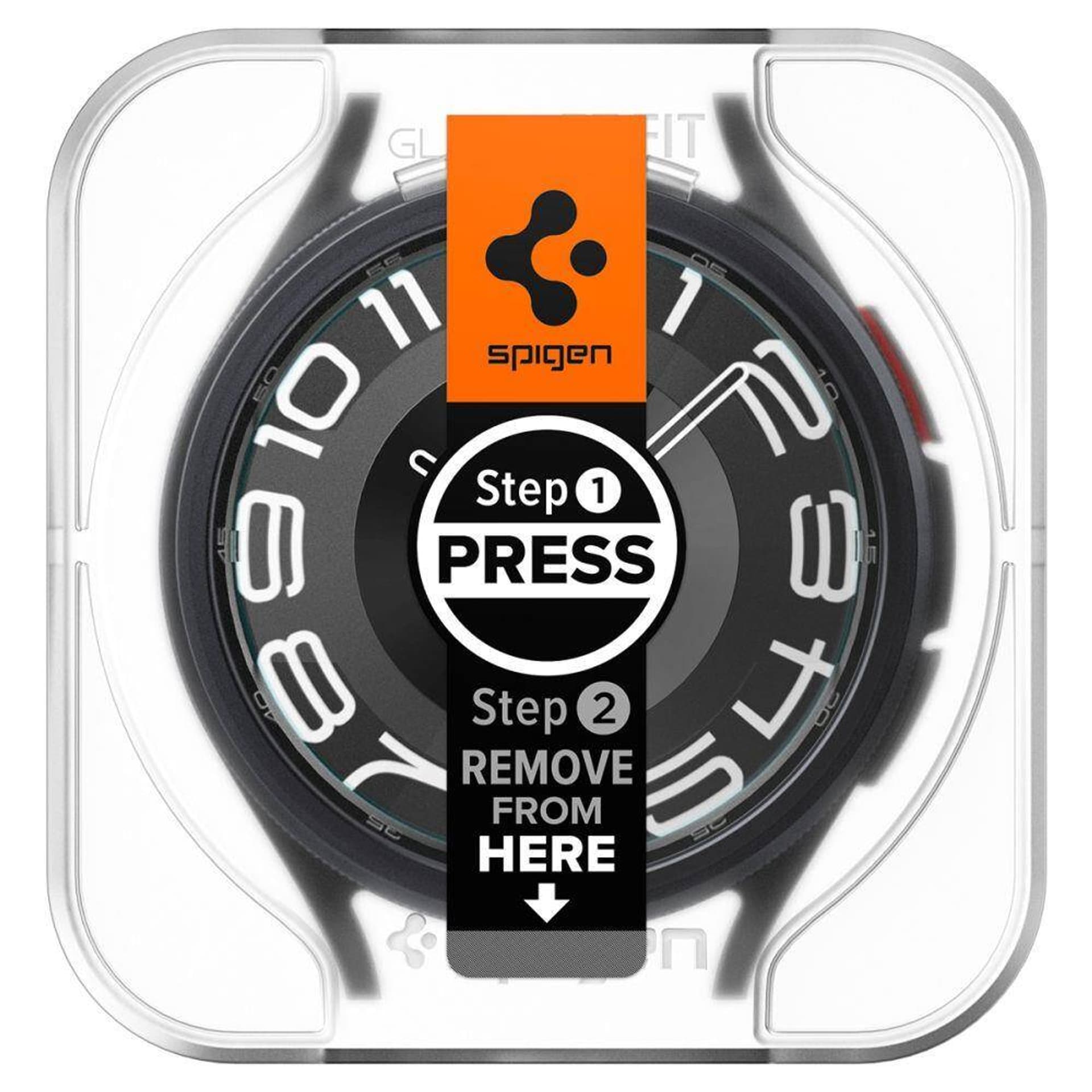 

Szkło Hartowane SAMSUNG GALAXY WATCH 6 CLASSIC (43MM) Spigen GLAS.TR ”EZ-FIT” 2-PACK Clear, 43mm) spigen glas.tr ”ez-fit” 2-pack clea